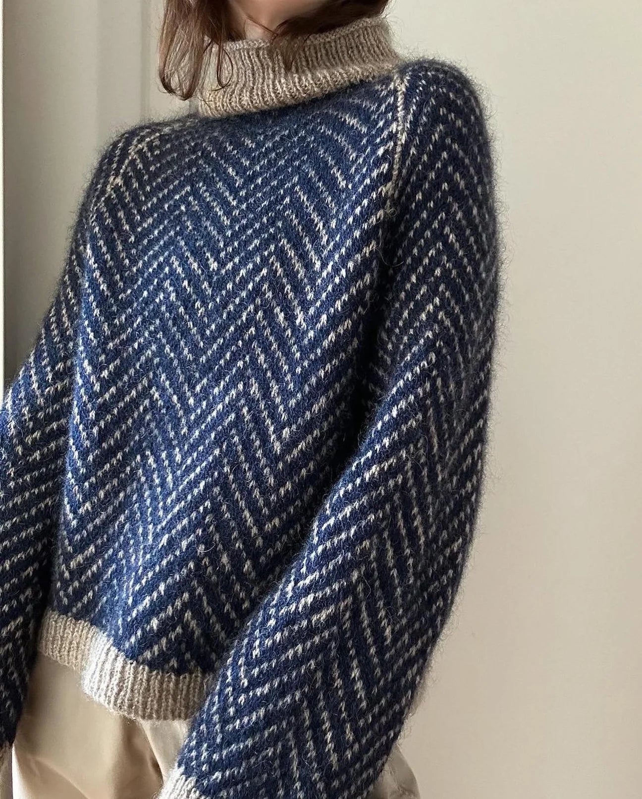 Obba sweater Strikkekit - AEGYOKNIT