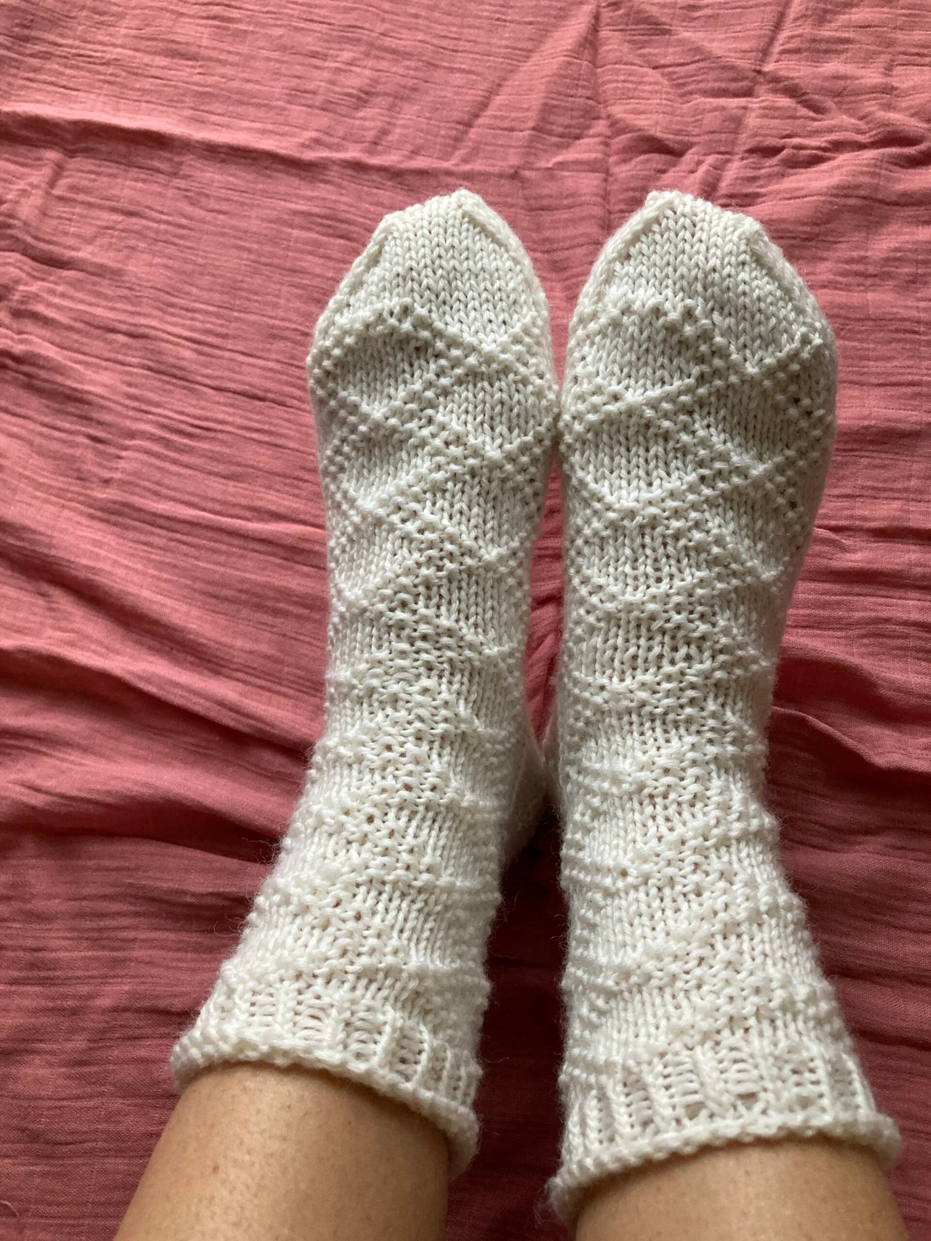 Diamonds Socks strikkekit - SkovCreations