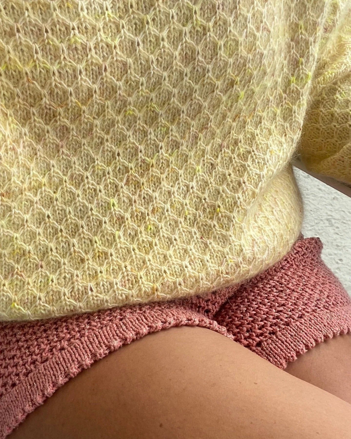 Formations sweater Håndfarvet edition, strikkekit - Popknit