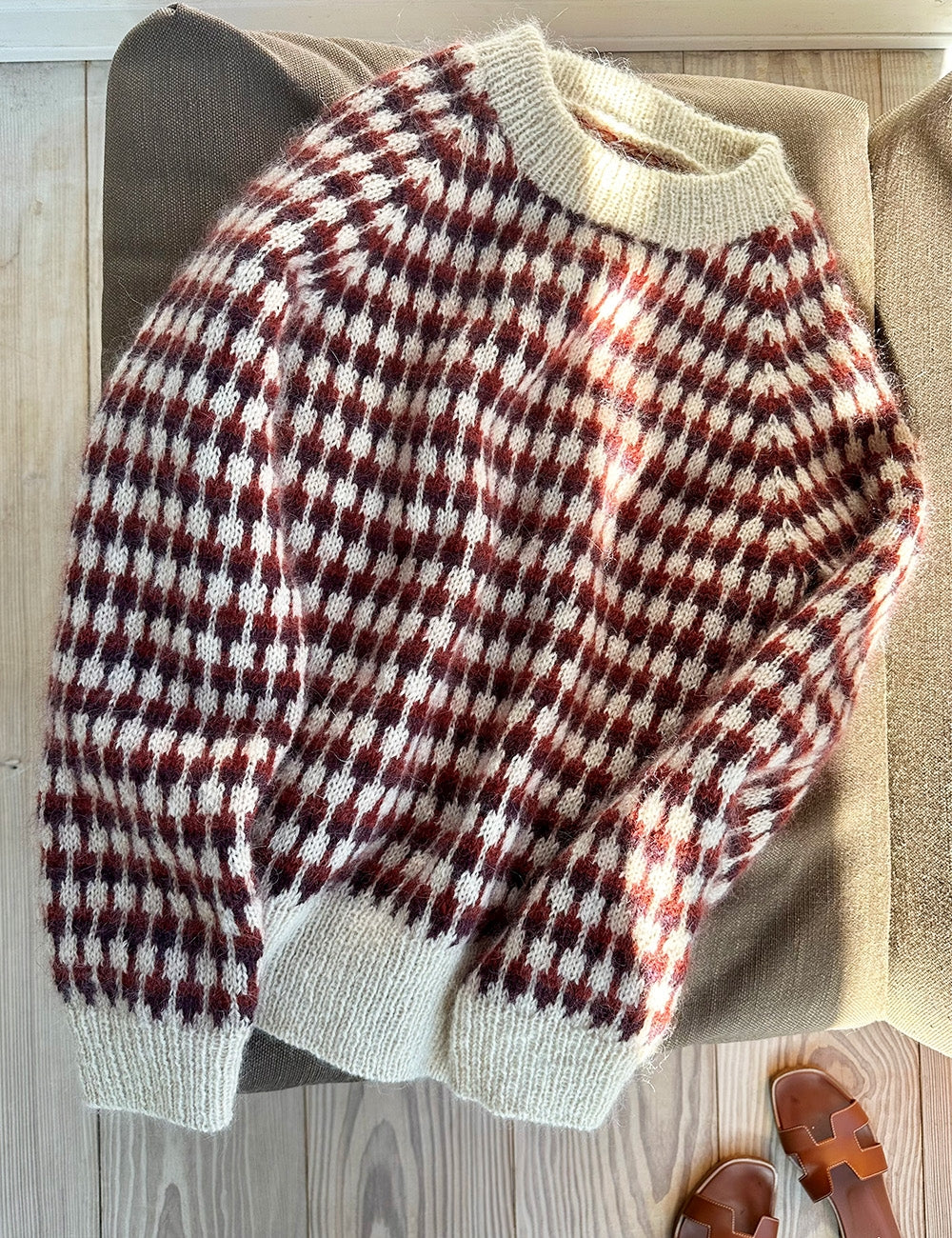 Facet sweater Strikkekit - Lene Holme Samsøe