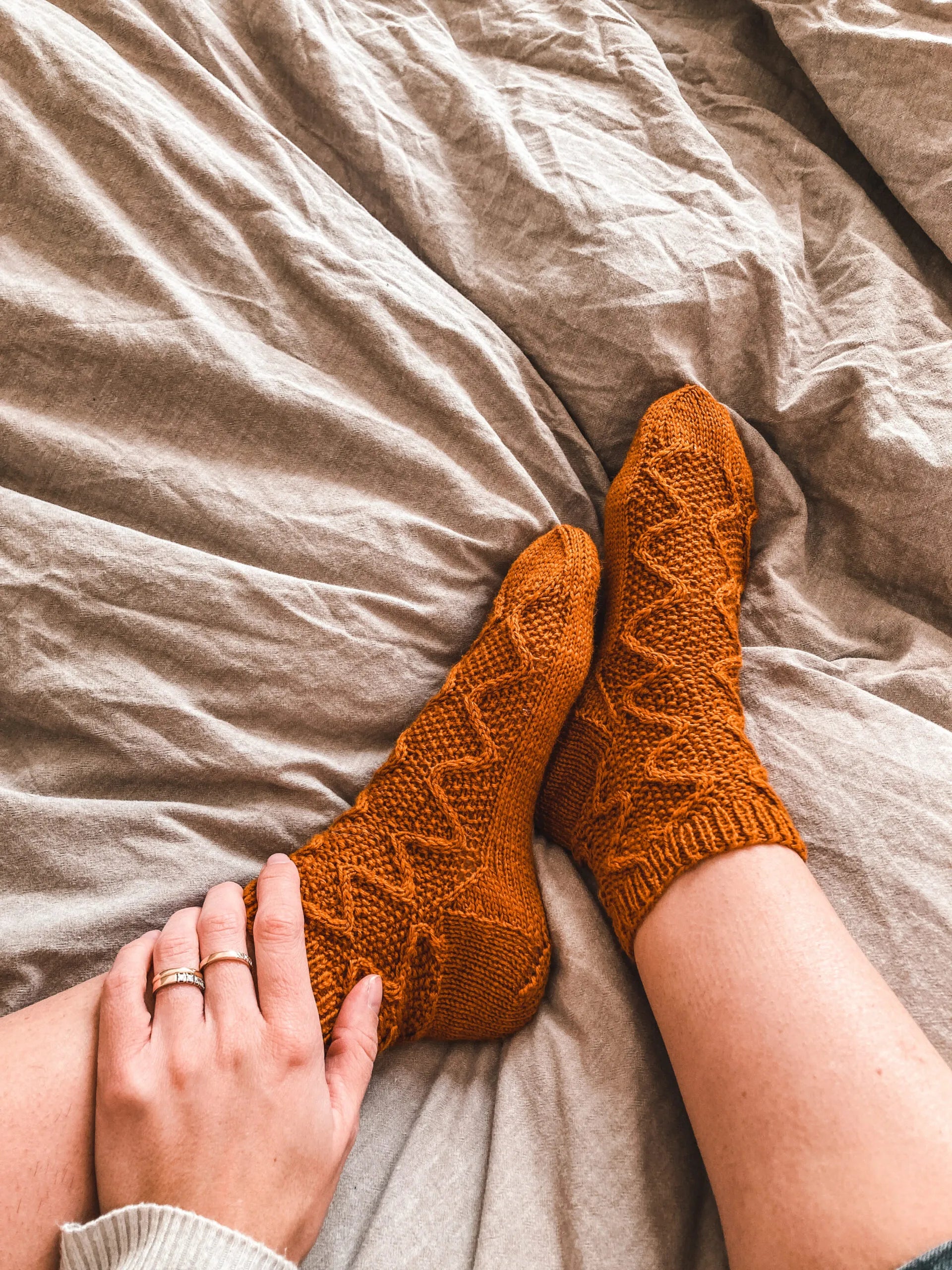 Friendly Socks strikkekit - SkovCreations