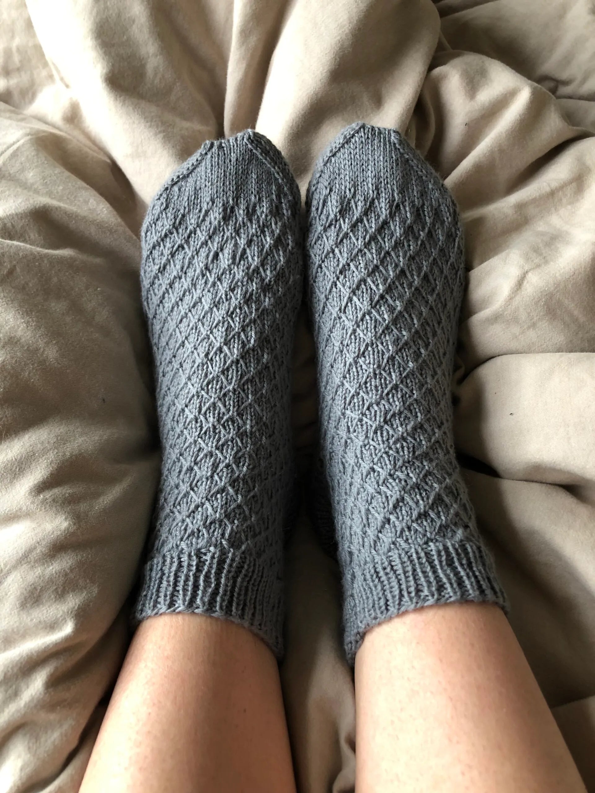 Be Square Socks strikkekit - SkovCreations