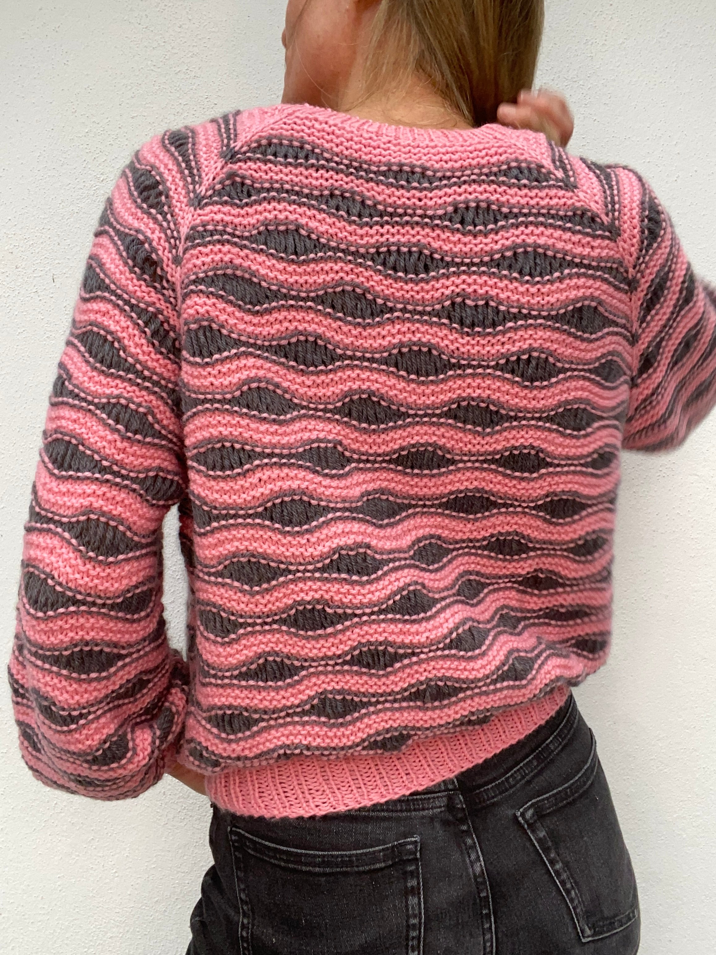 Sweater no. 36 strikkekit - VesterbyCrea