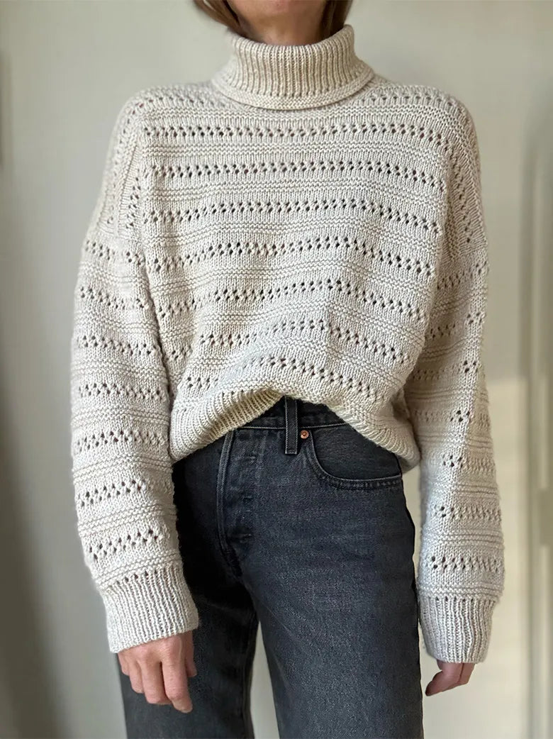 Lacey loop rollneck Strikkekit - Otherloops
