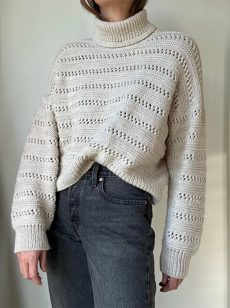 Lacey loop rollneck Strikkekit - Otherloops