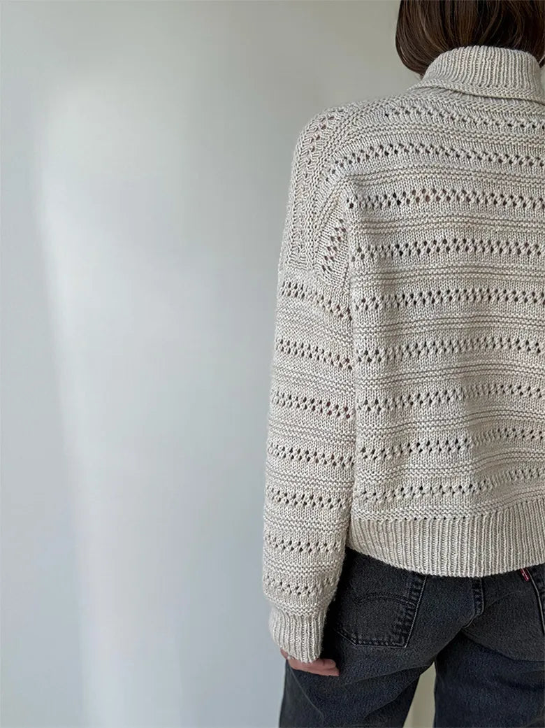 Lacey loop rollneck Strikkekit - Otherloops