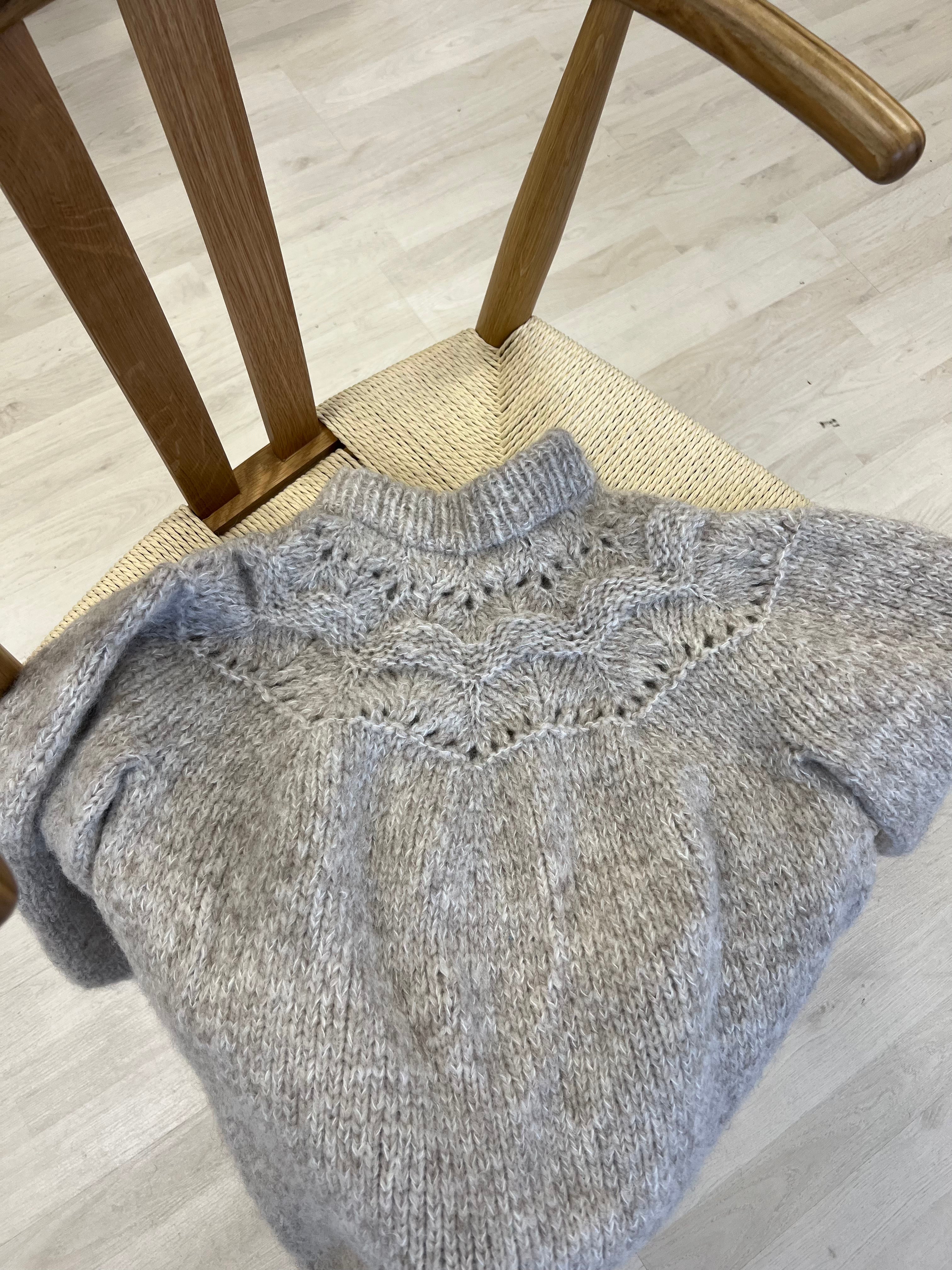 Sjagger sweater - Opskrift