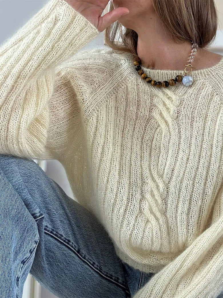 Twist light loop sweater Strikkekit - Otherloops
