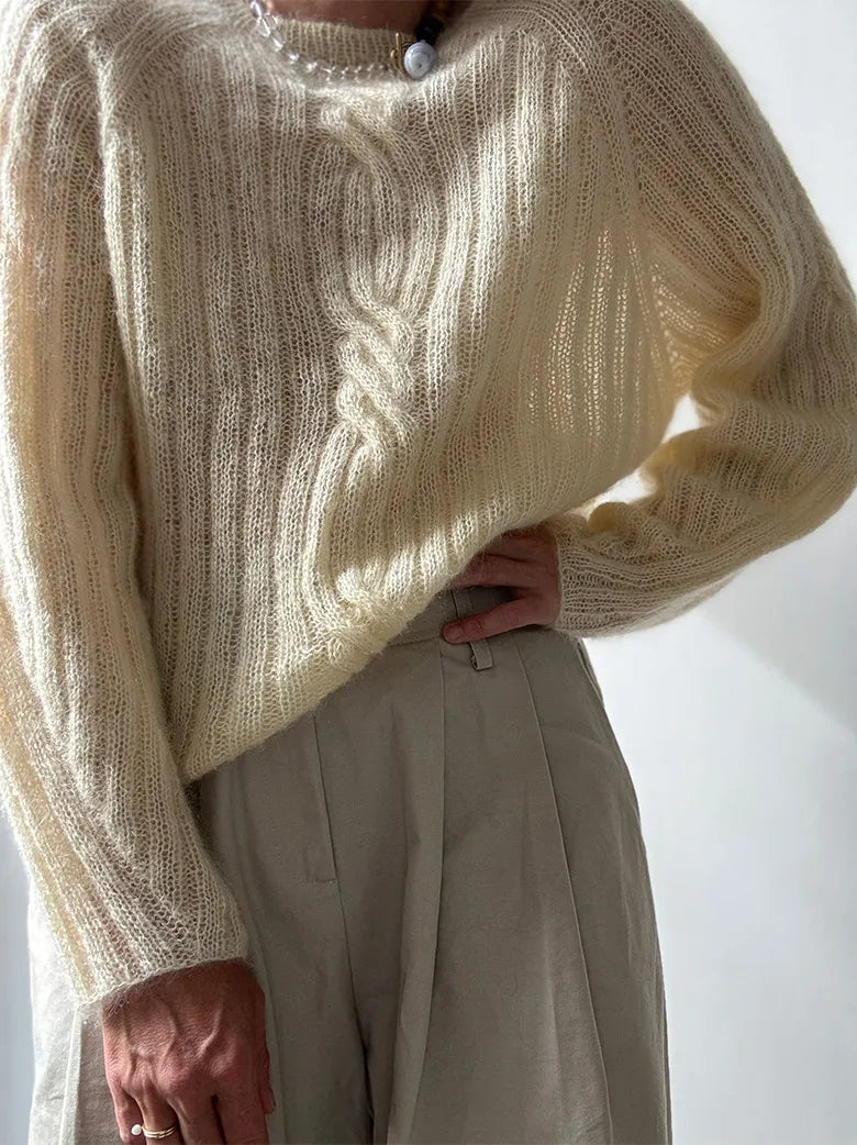 Twist light loop sweater Strikkekit - Otherloops