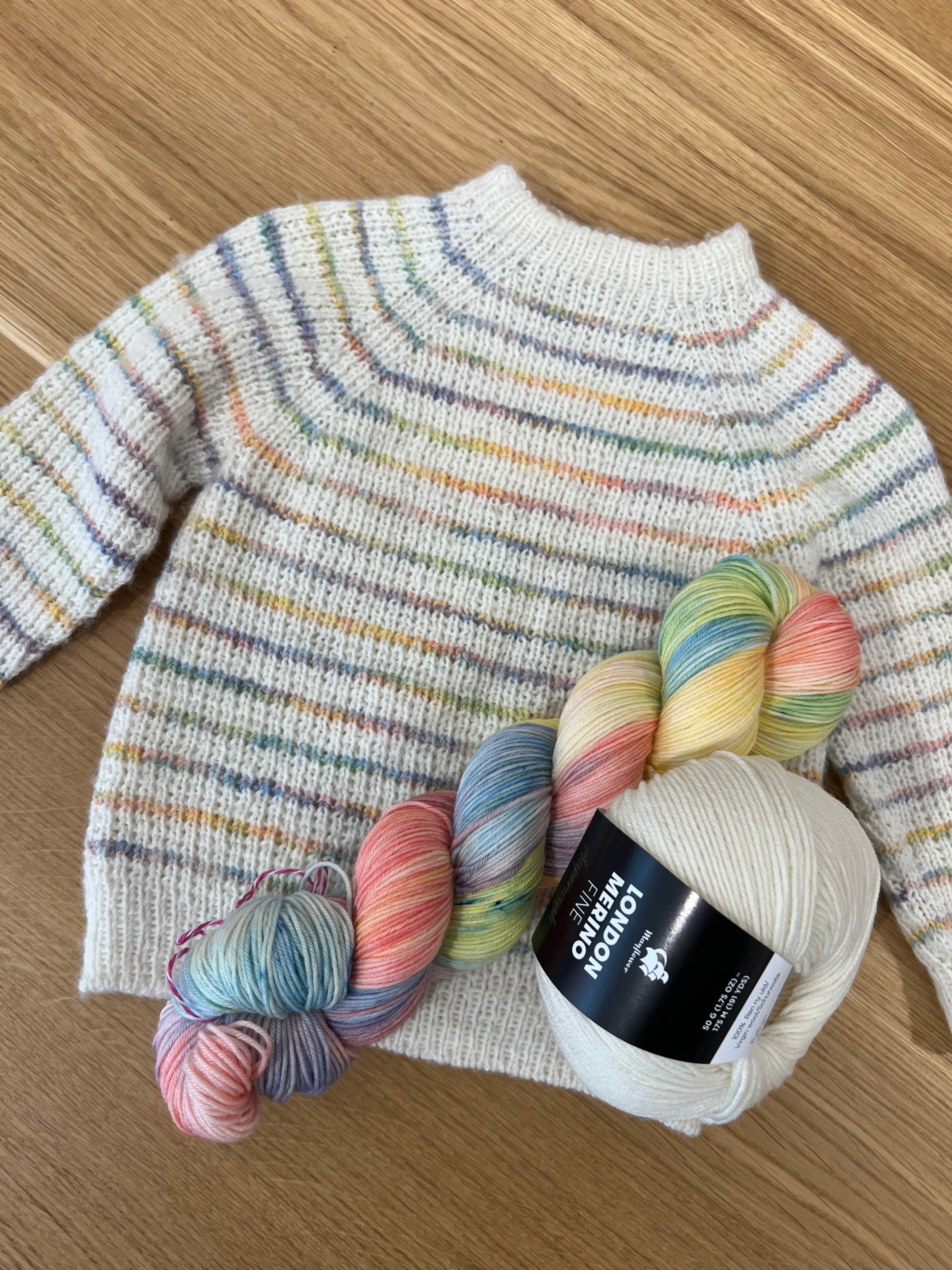 Friday Sweater håndfarvet