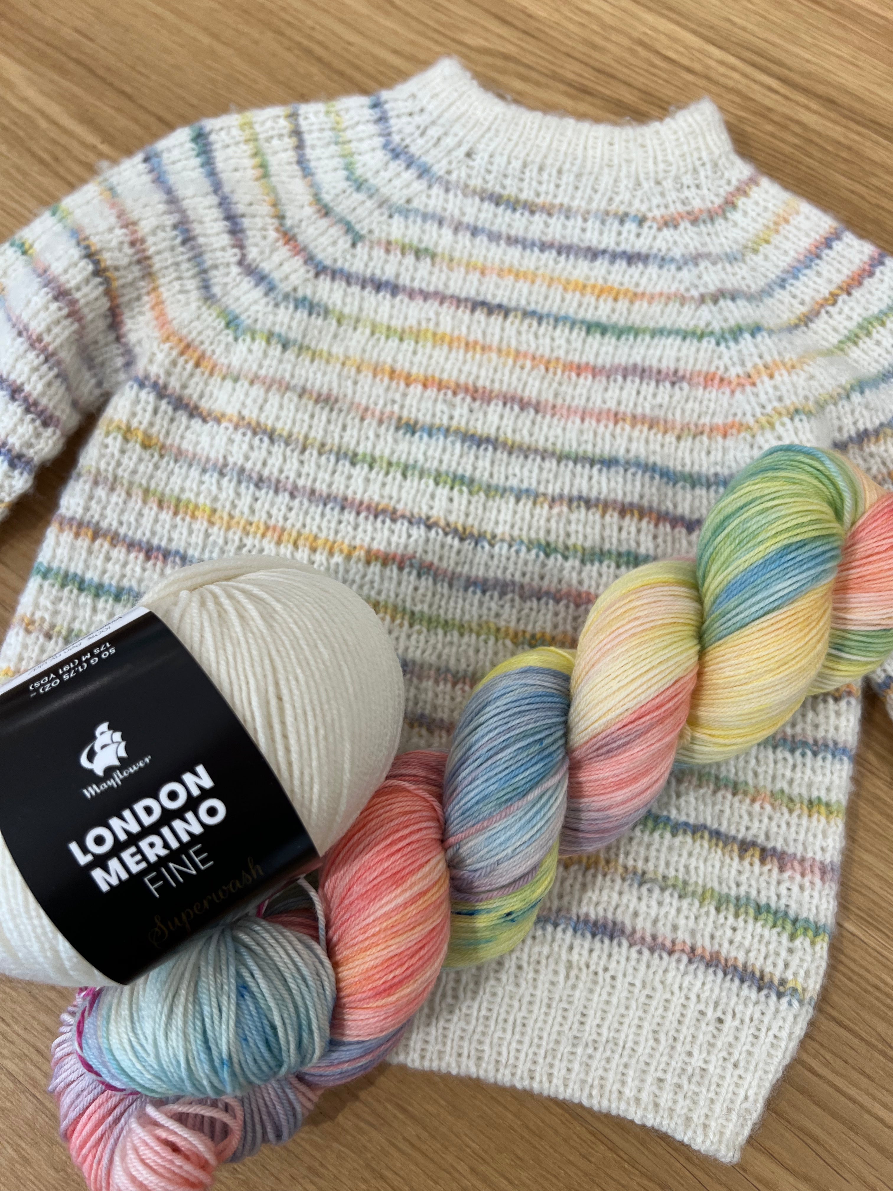 Friday Sweater håndfarvet