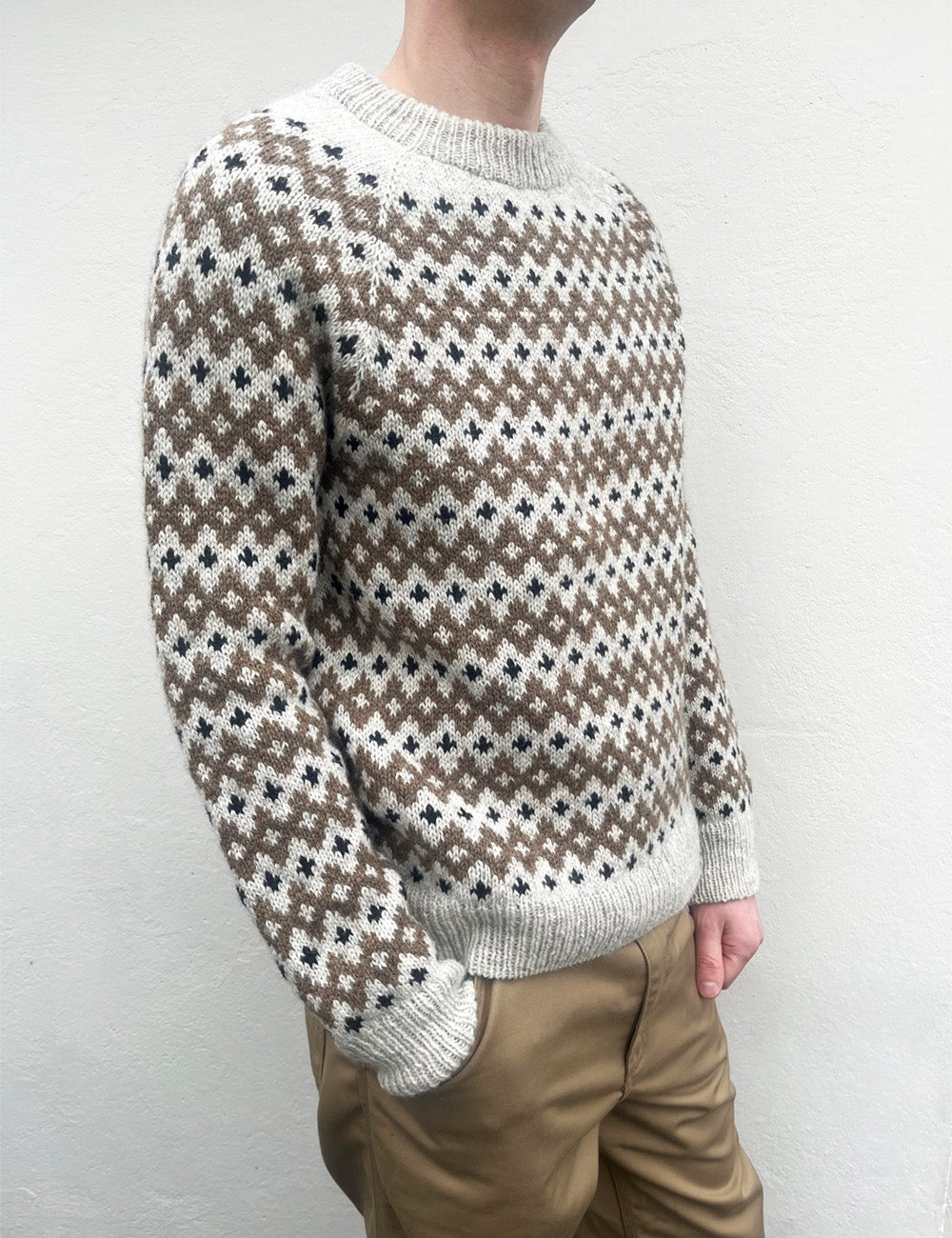 Inge sweater man Strikkekit - Lene Holme Samsøe