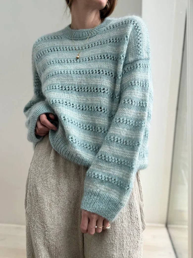 Lace loop sweater Strikkekit - Otherloops