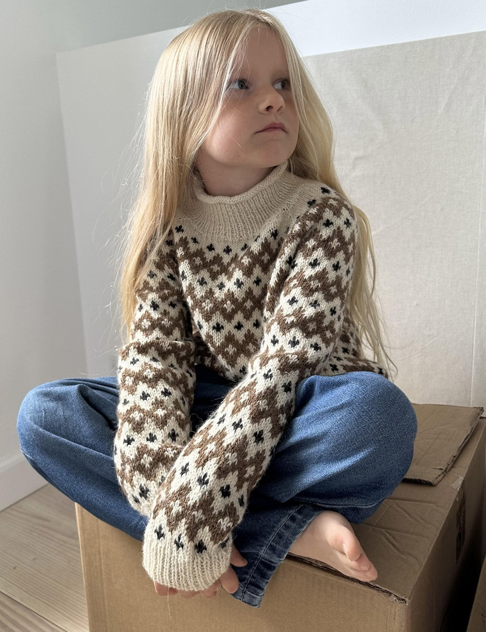 Little Inge sweater Strikkekit - Lene Holme Samsøe