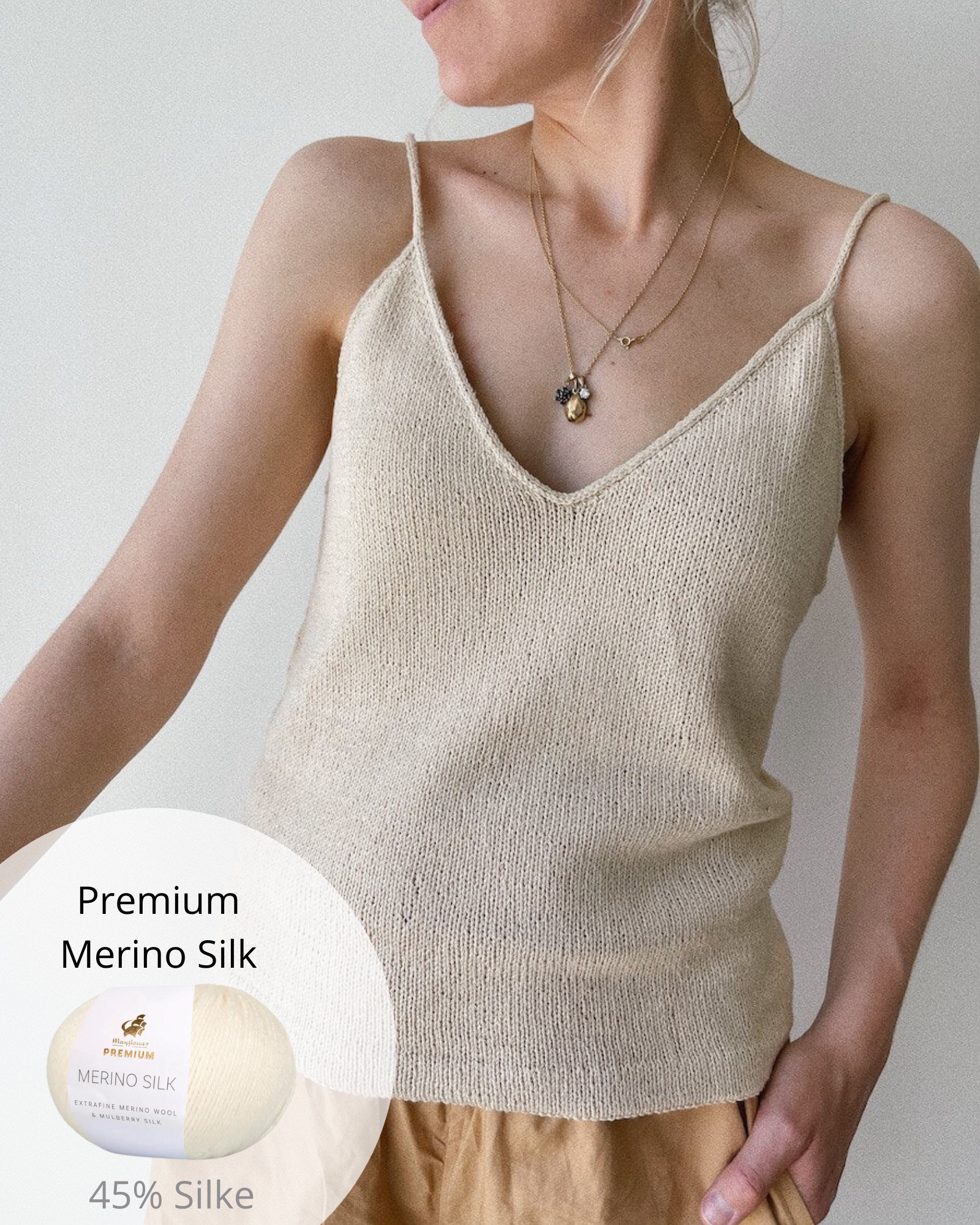 Kumulus top, Strikkekit - Petiteknit (Premium version)