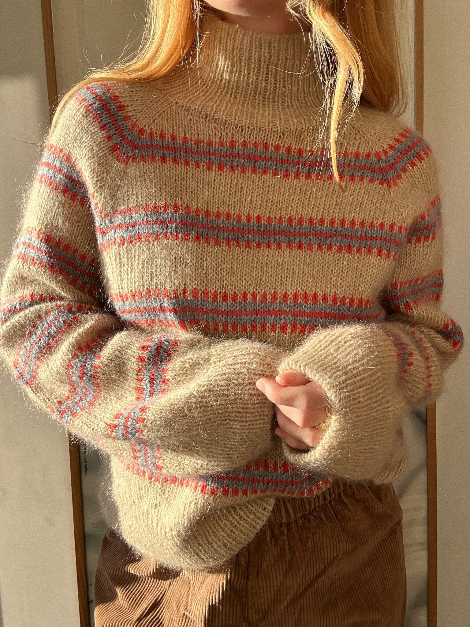 Norma sweater Strikkekit - My favourite things knitwear