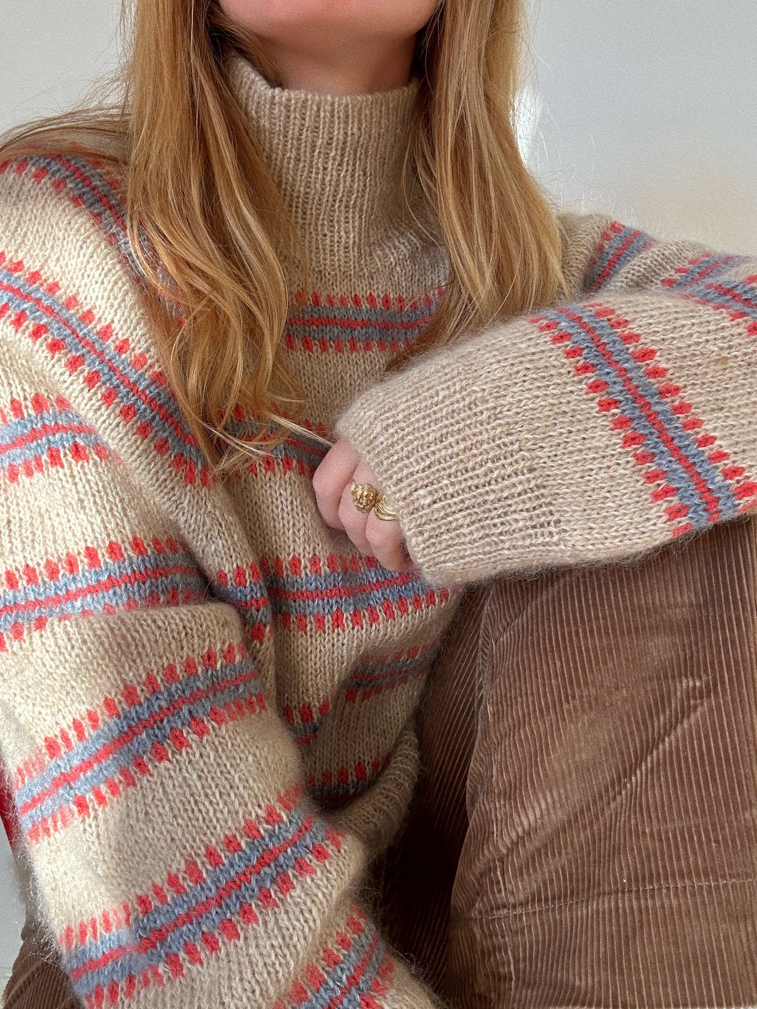 Norma sweater Strikkekit - My favourite things knitwear