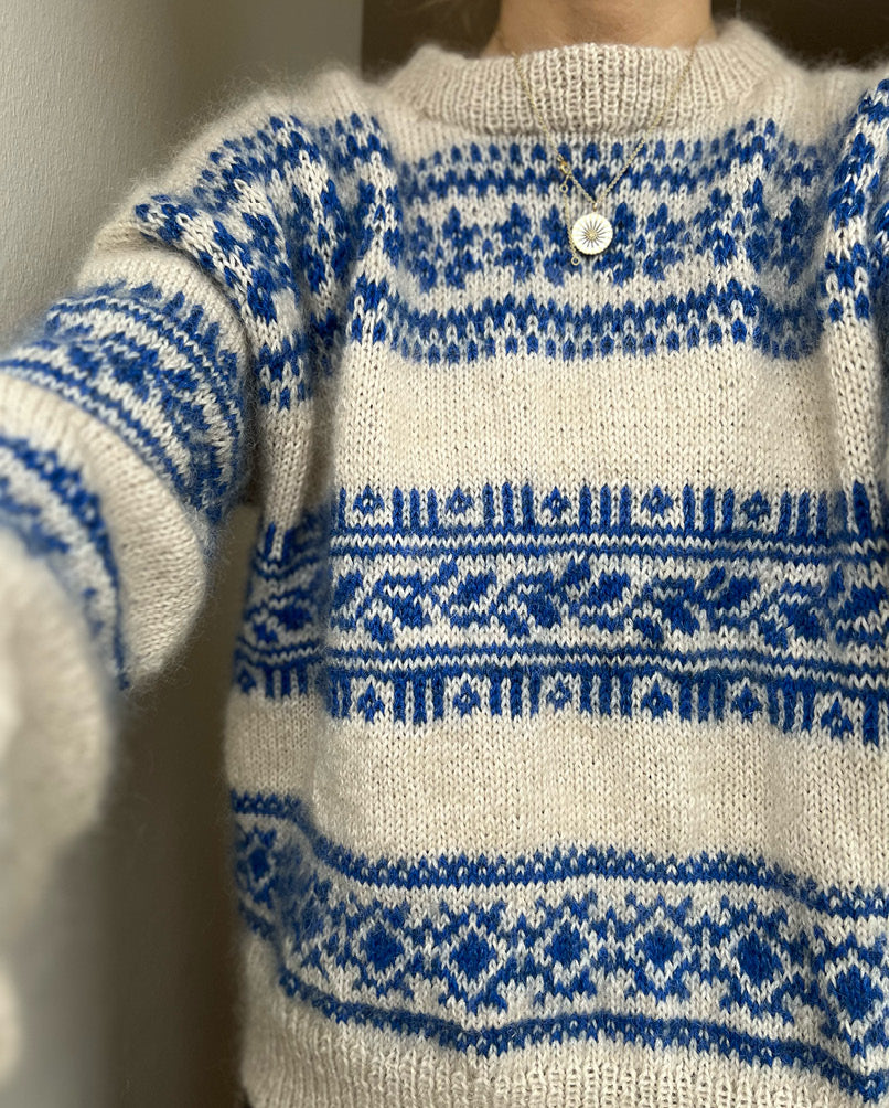 Porcelain sweater strikkekit - Lene Holme Samsøe
