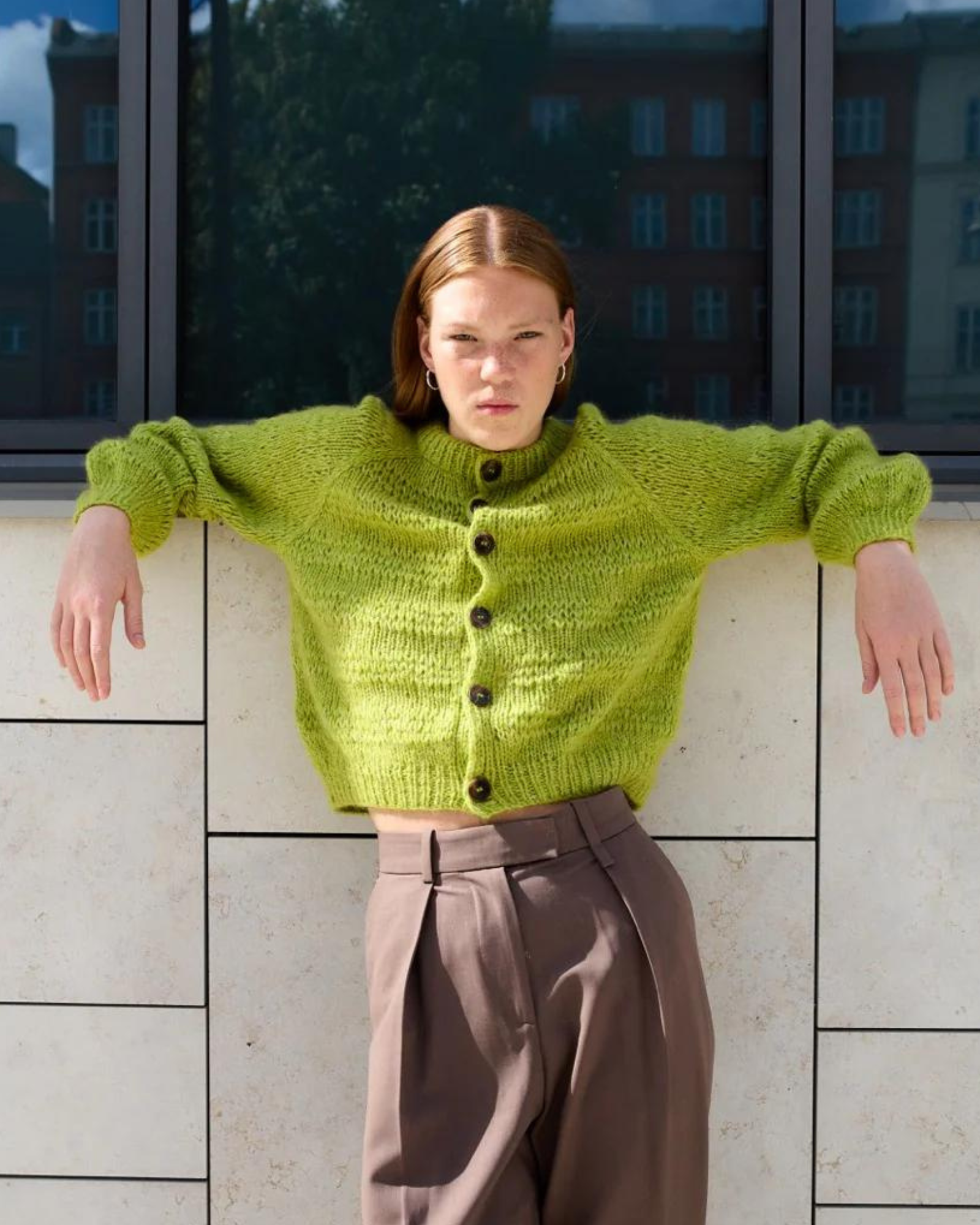 Lykke cardi, strikkekit - Spektakelstrik