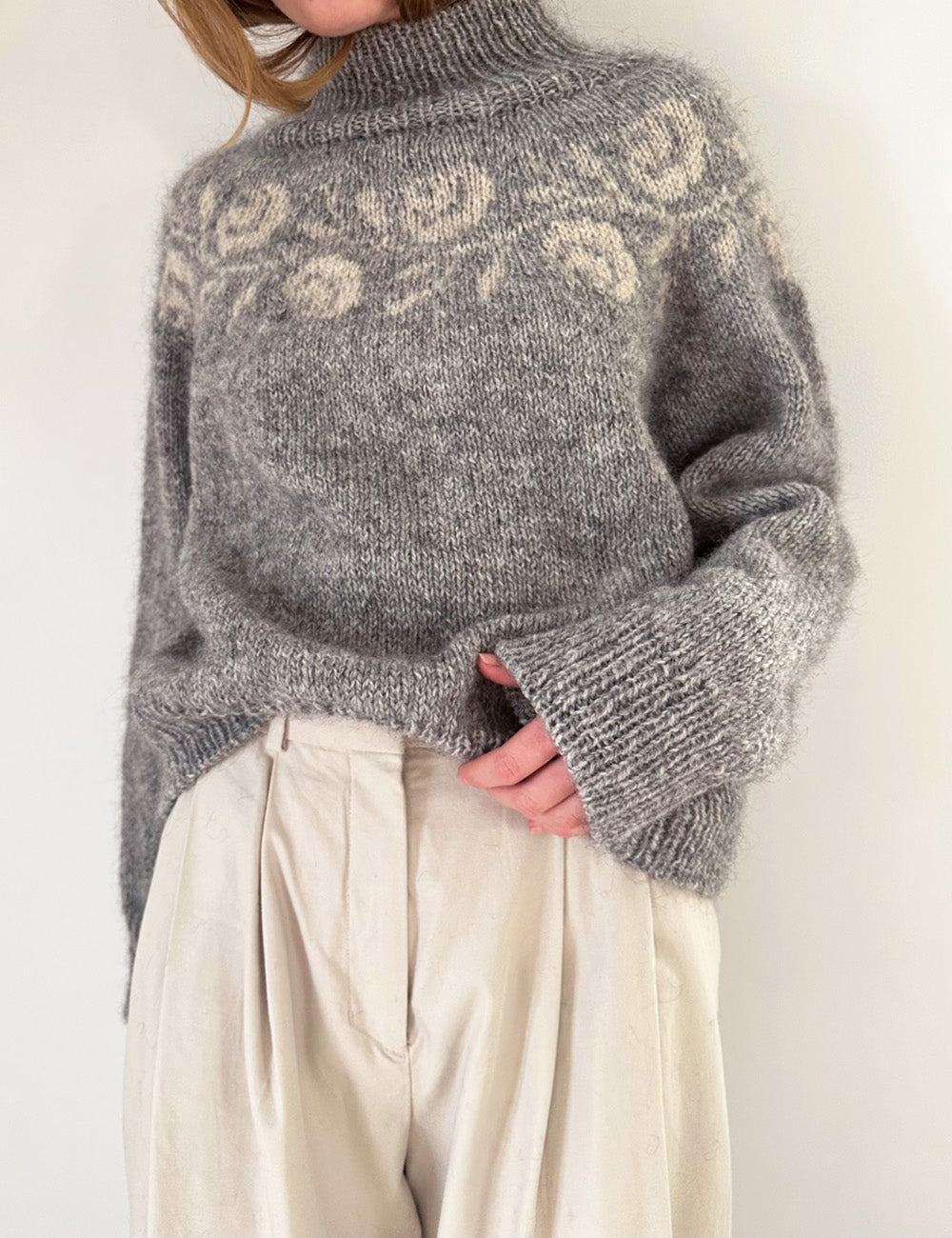 Rosie yoke sweater Strikkekit - Lene Holme Samsøe