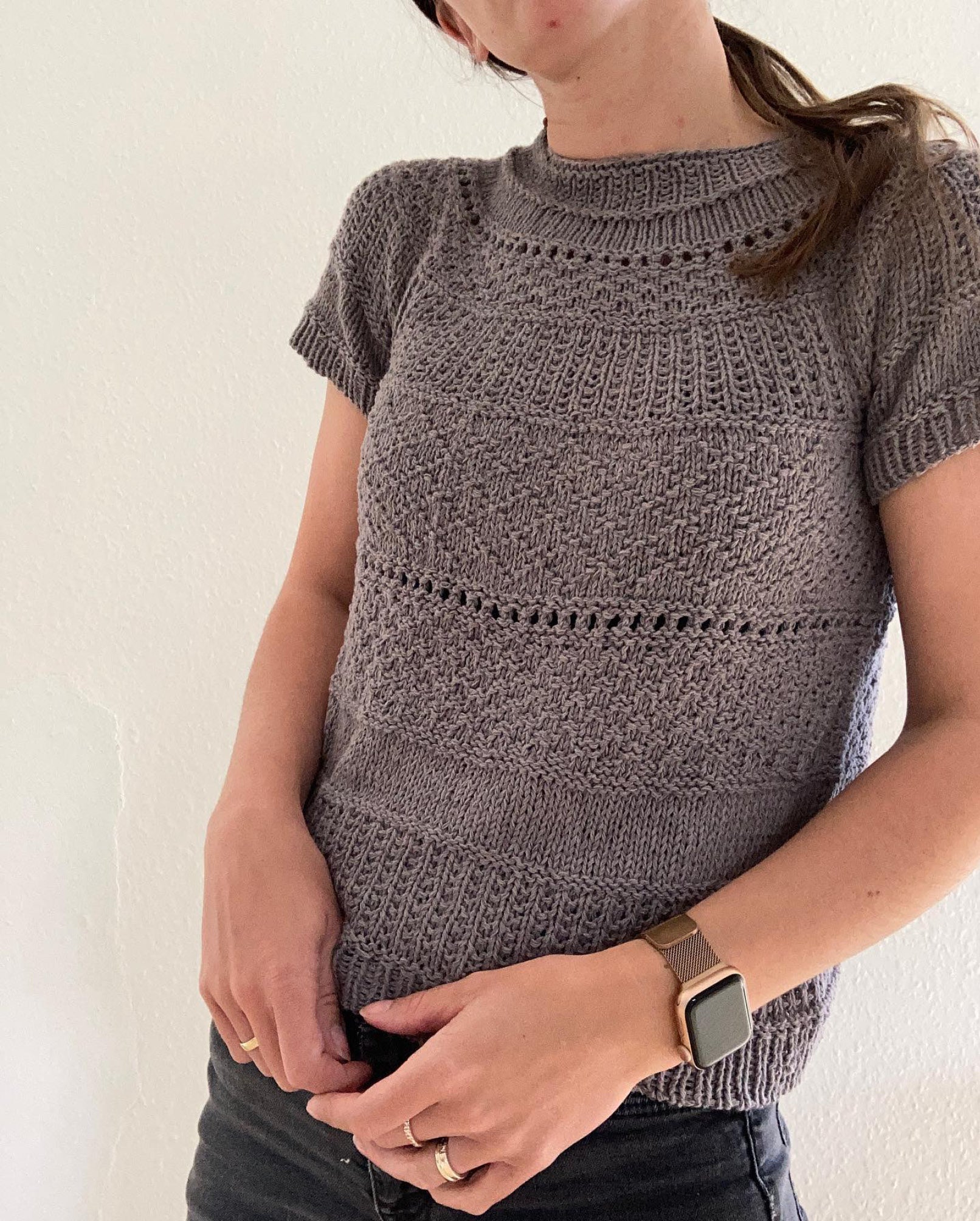 Summer Structure Tee strikkekit - SkovCreations