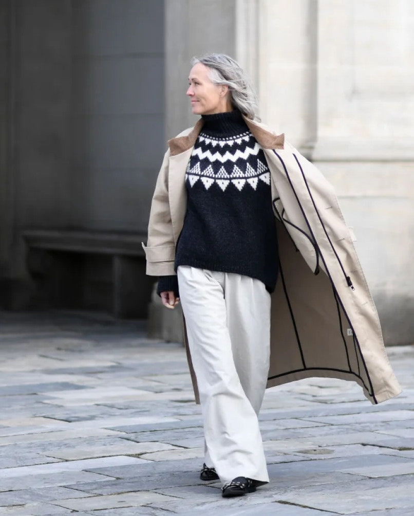 Super Selene sweater Strikkekit - Anne Ventzel