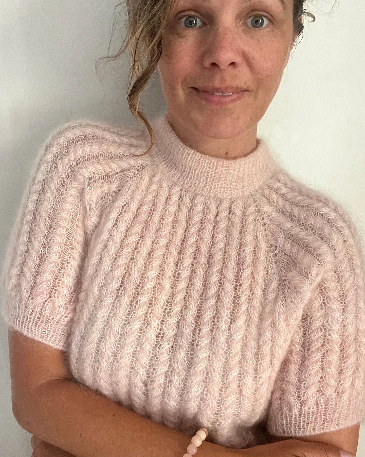 Twist and Shout Tee strikkekit - Popknit