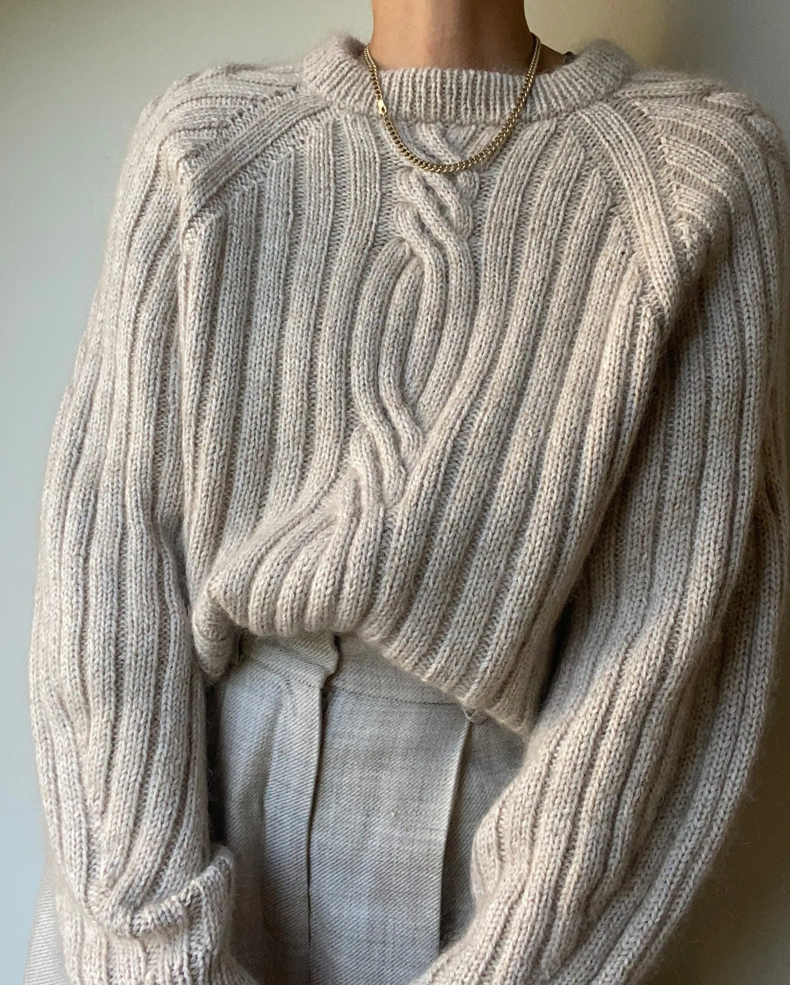 Twist loop sweater Strikkekit - Otherloops