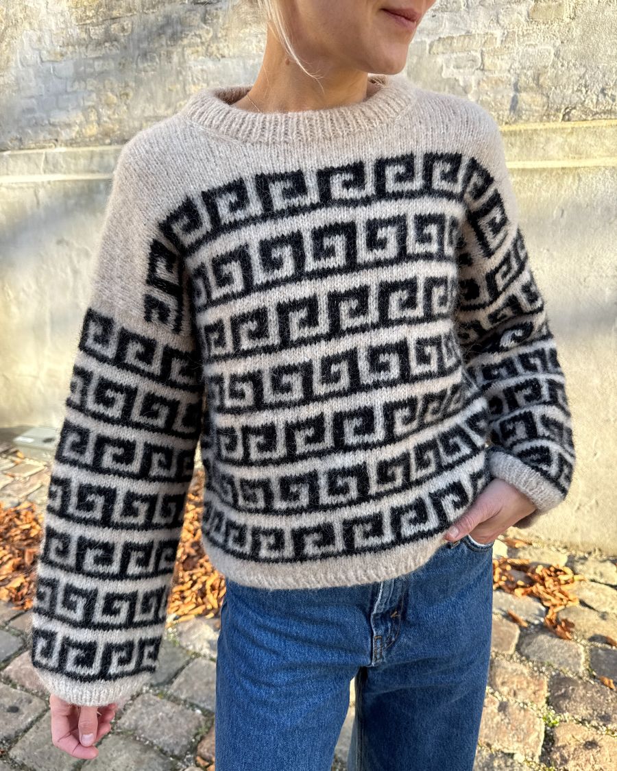 Athene sweater, Strikkekit - Petiteknit