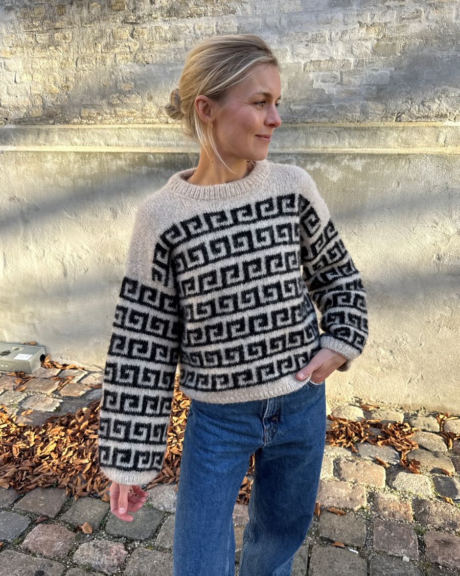 Athene sweater, Strikkekit - Petiteknit