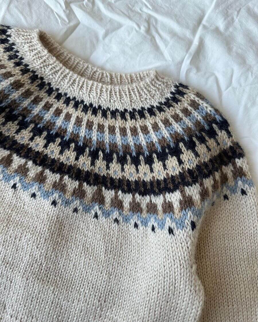 Celeste Sweater junior Strikkekit - Petiteknit