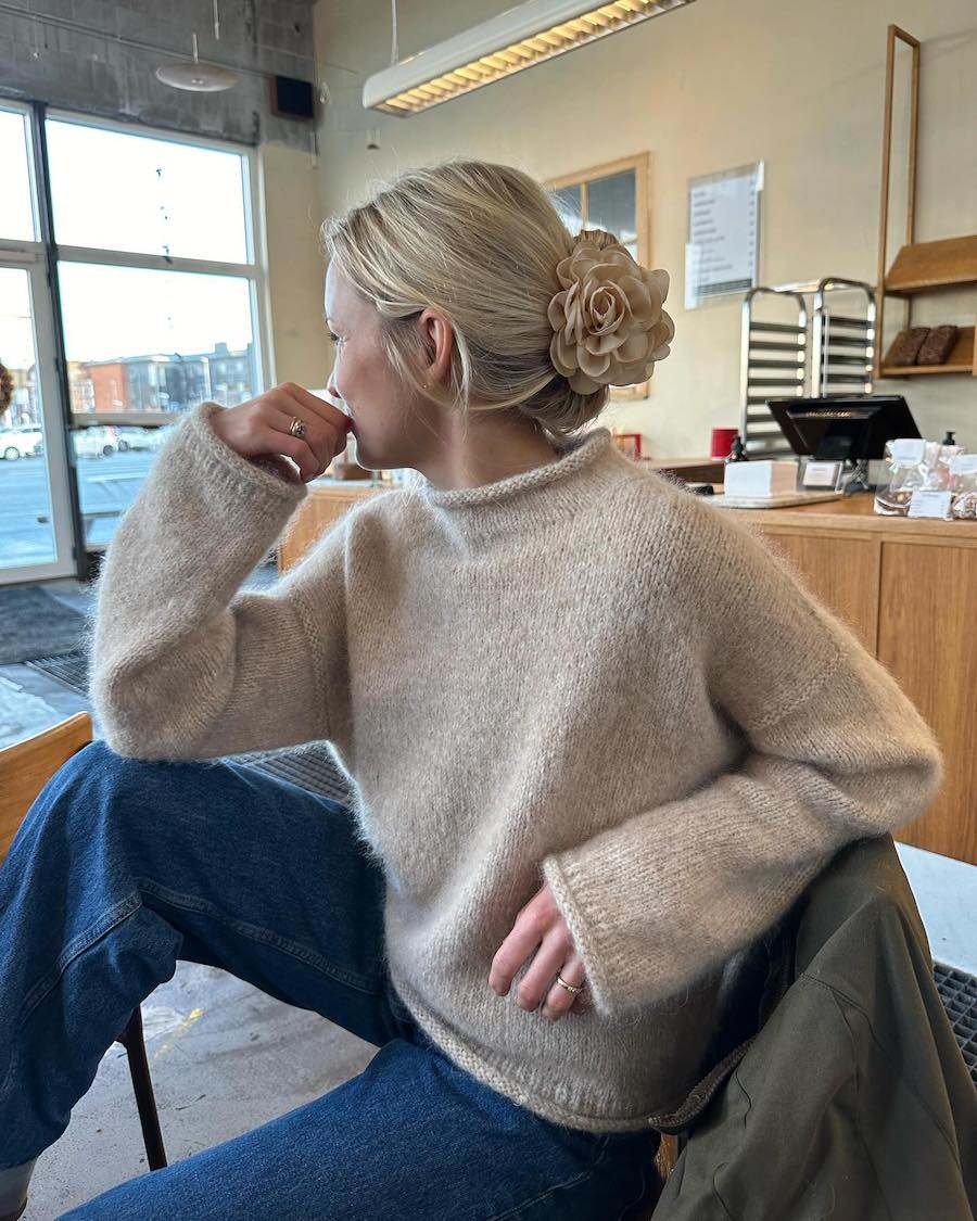 Cloud sweater - Petiteknit - Opskrift