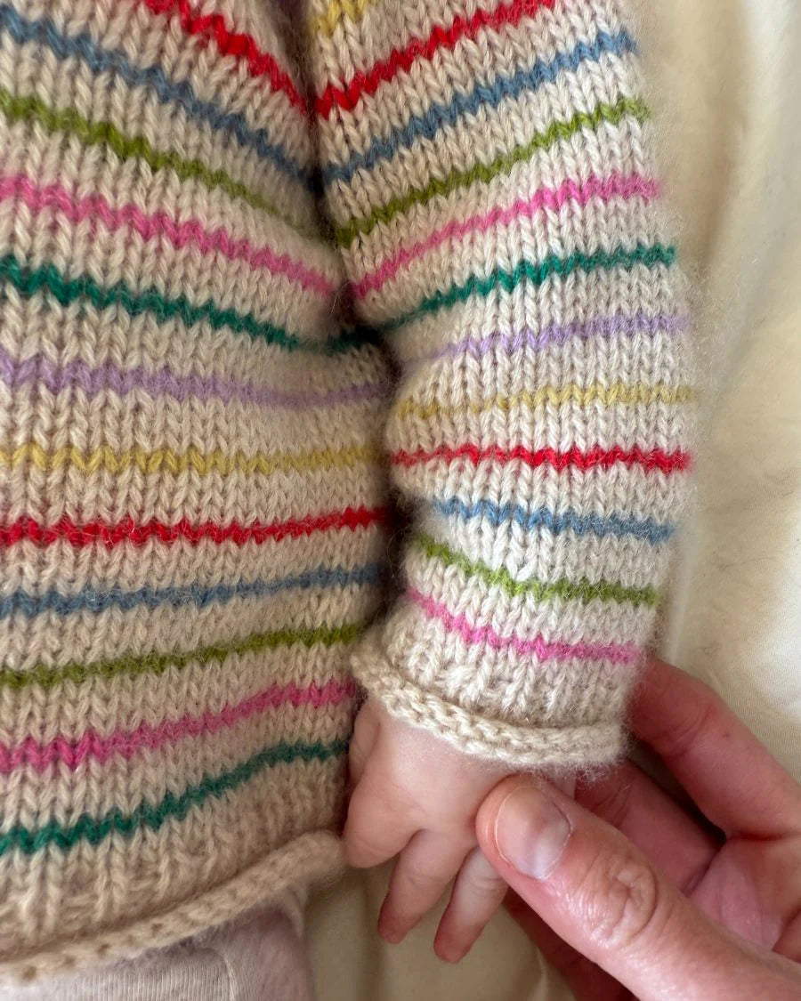 Frankie sweater baby - Petiteknit - Opskrift