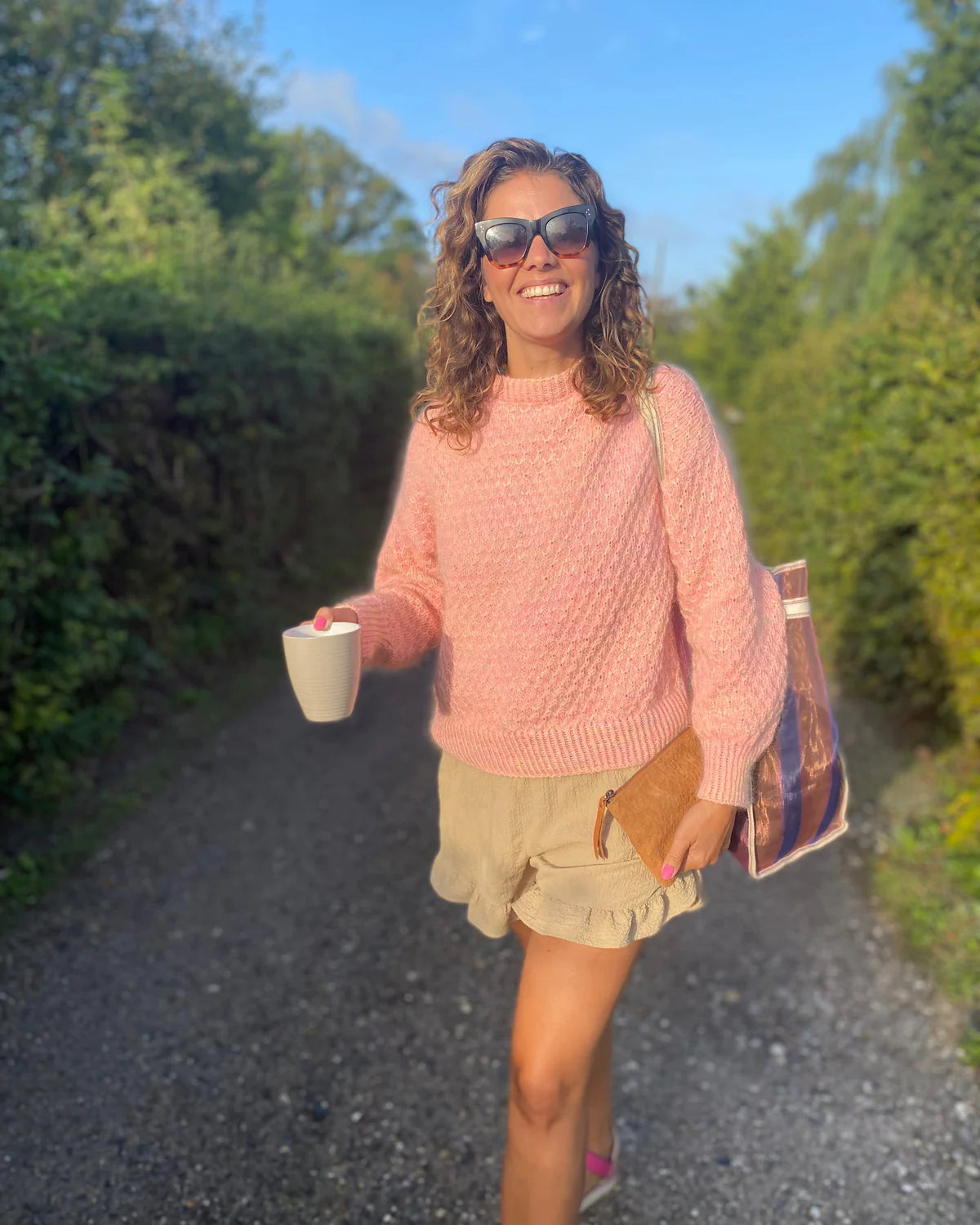 Formations sweater Håndfarvet edition, strikkekit - Popknit