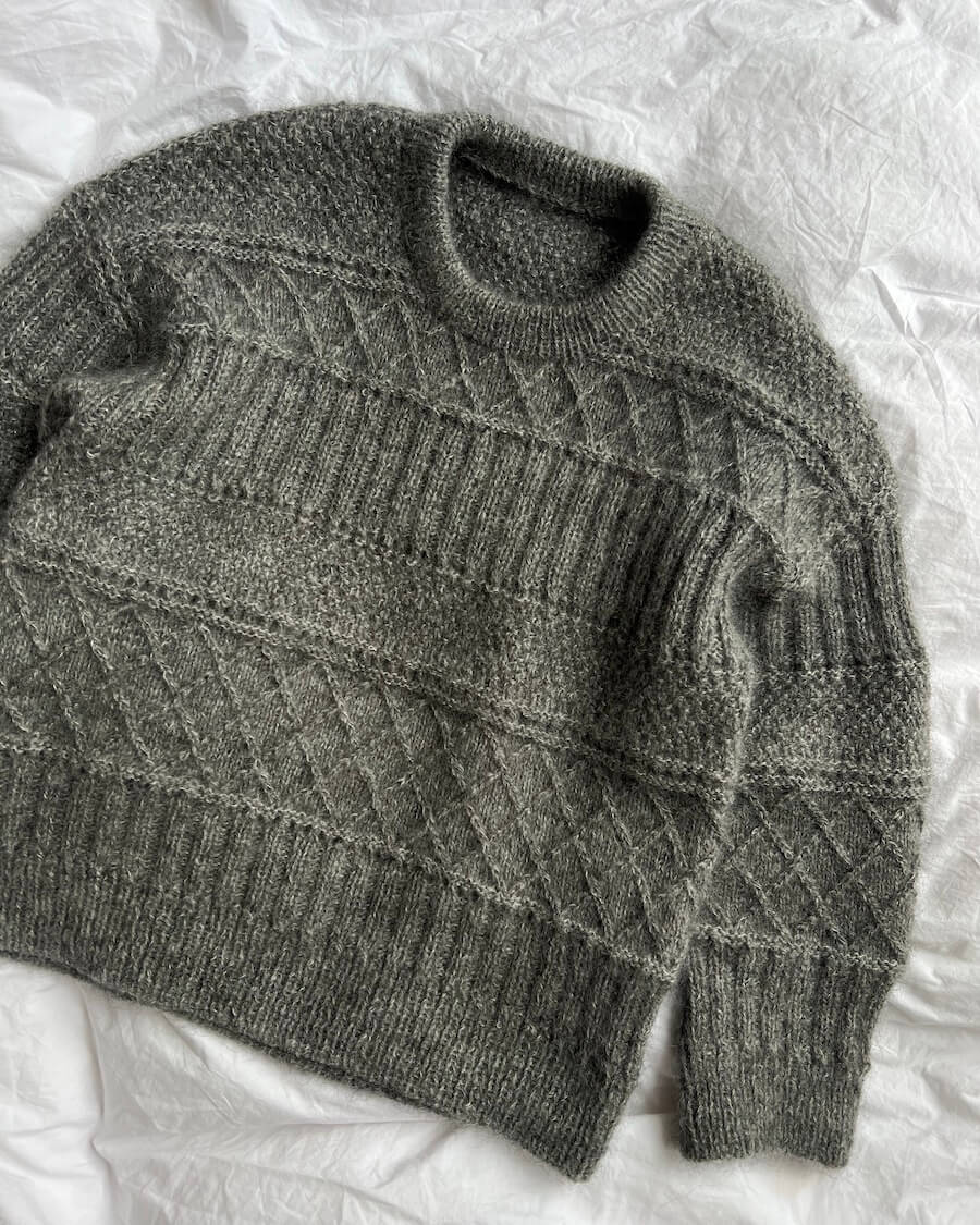 Ingrid Sweater Strikkekit mohair version - Petitknit