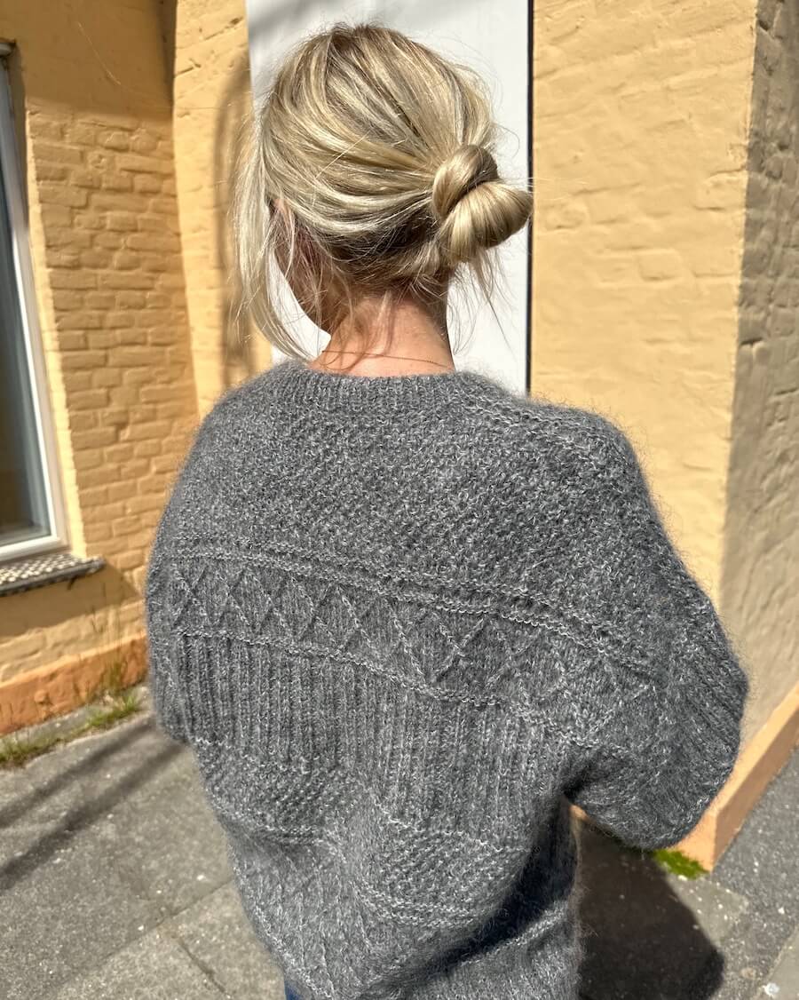 Ingrid Sweater Strikkekit mohair version - Petitknit