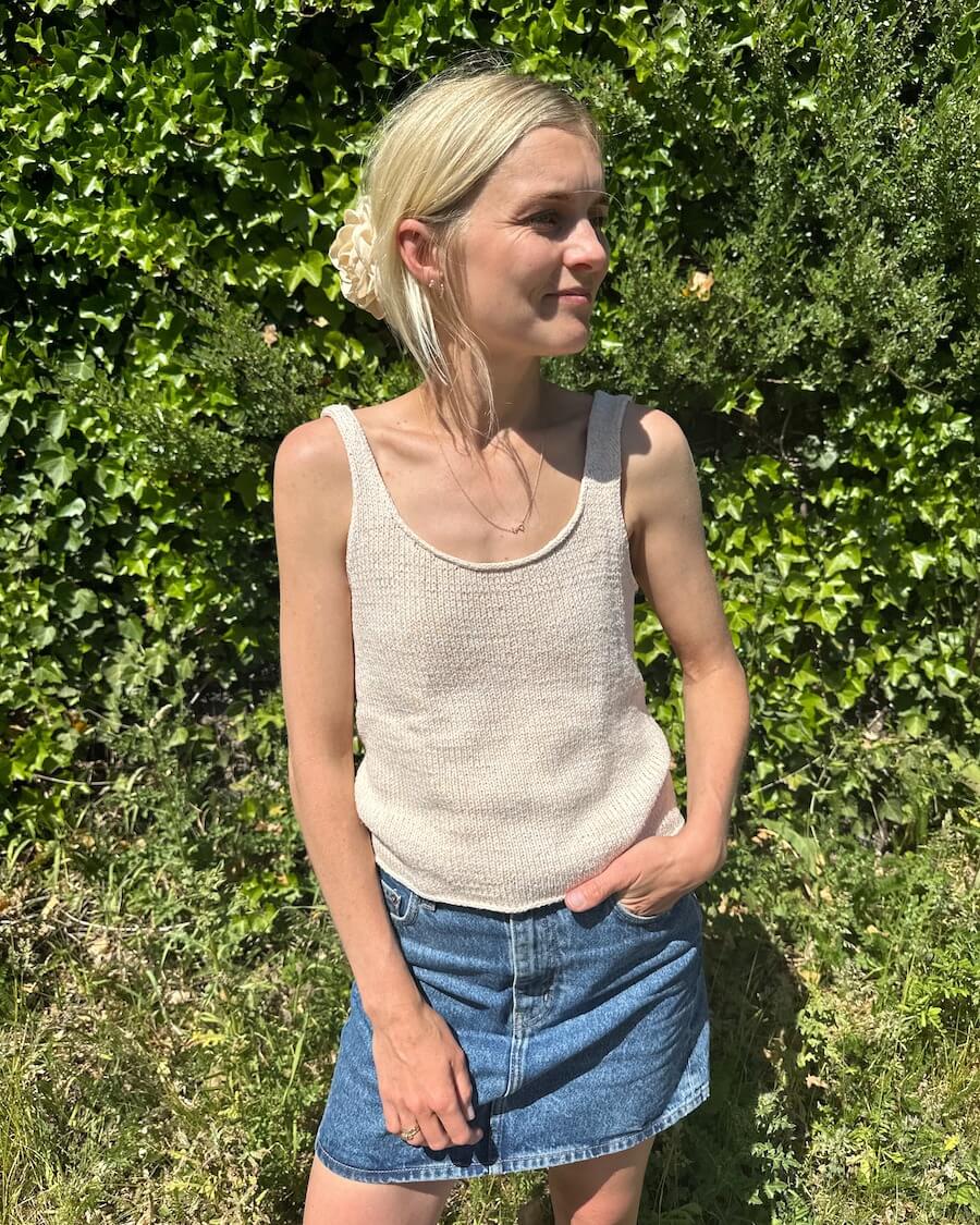 June top strikkekit petiteknit