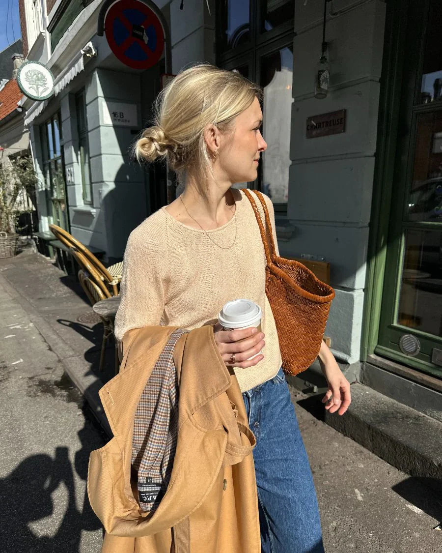Kumulus tee o-neck - Petiteknit - Opskrift