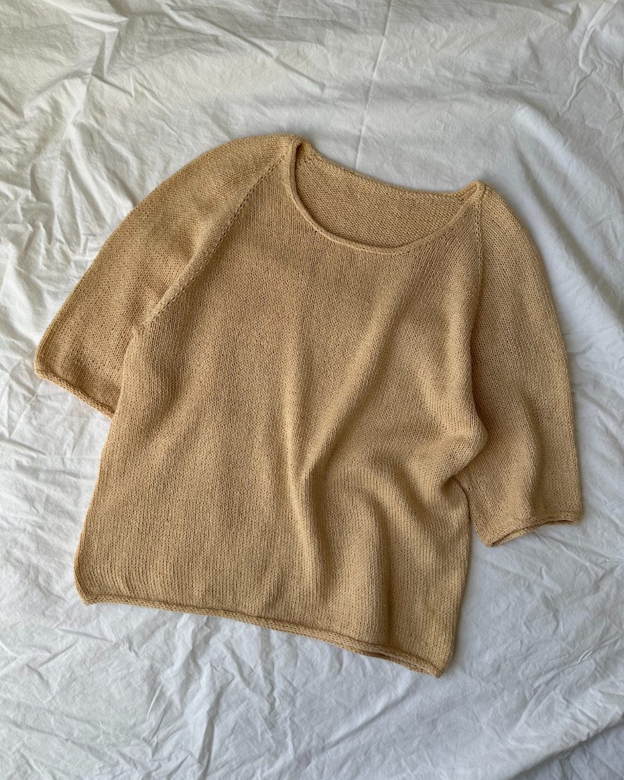 Kumulus tee o-neck - Petiteknit - Opskrift