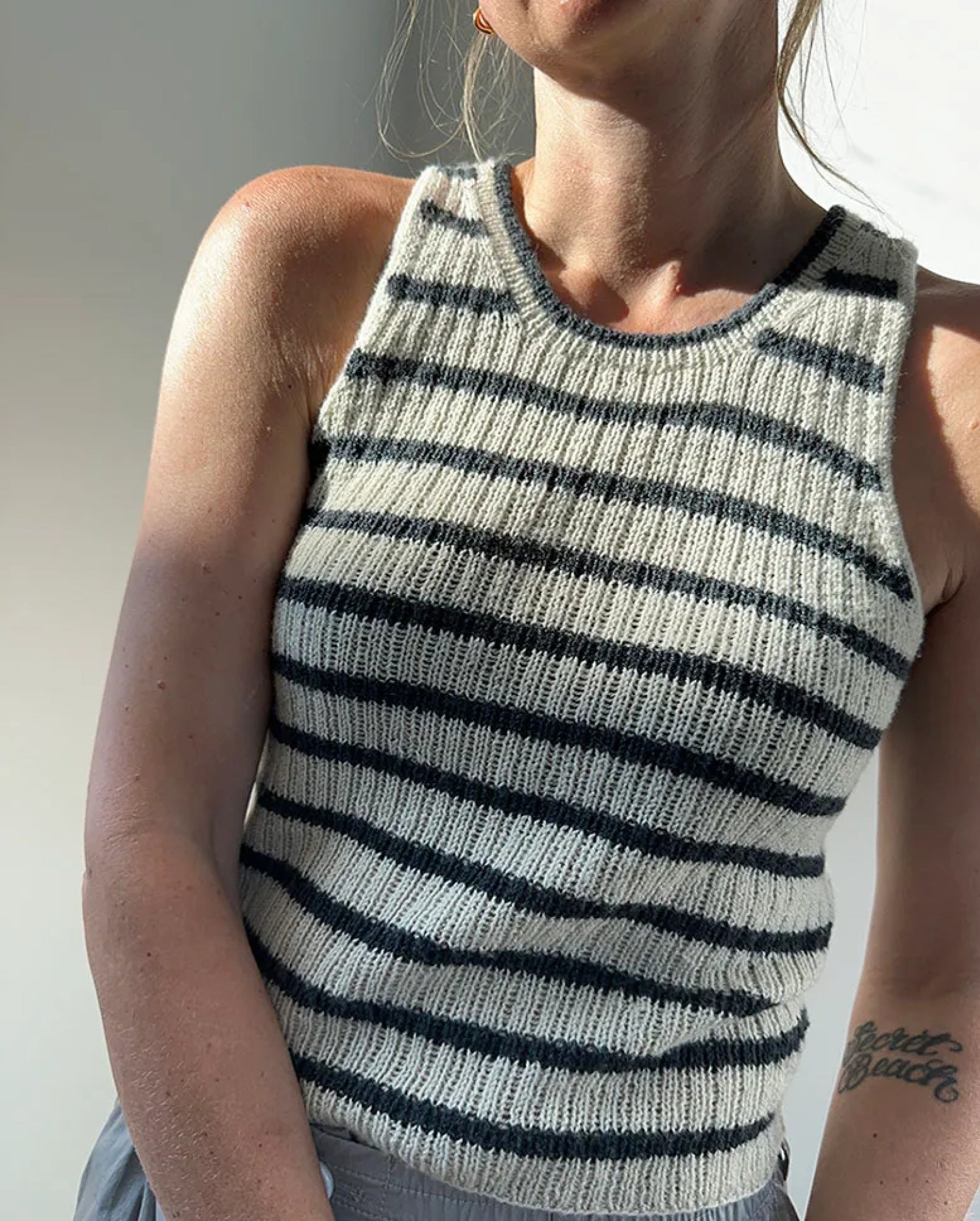 Lined loop top Strikkekit - Otherloops