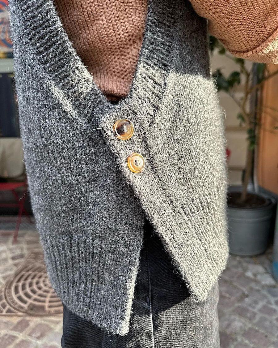 Lulu slipover Strikkekit - Petiteknit