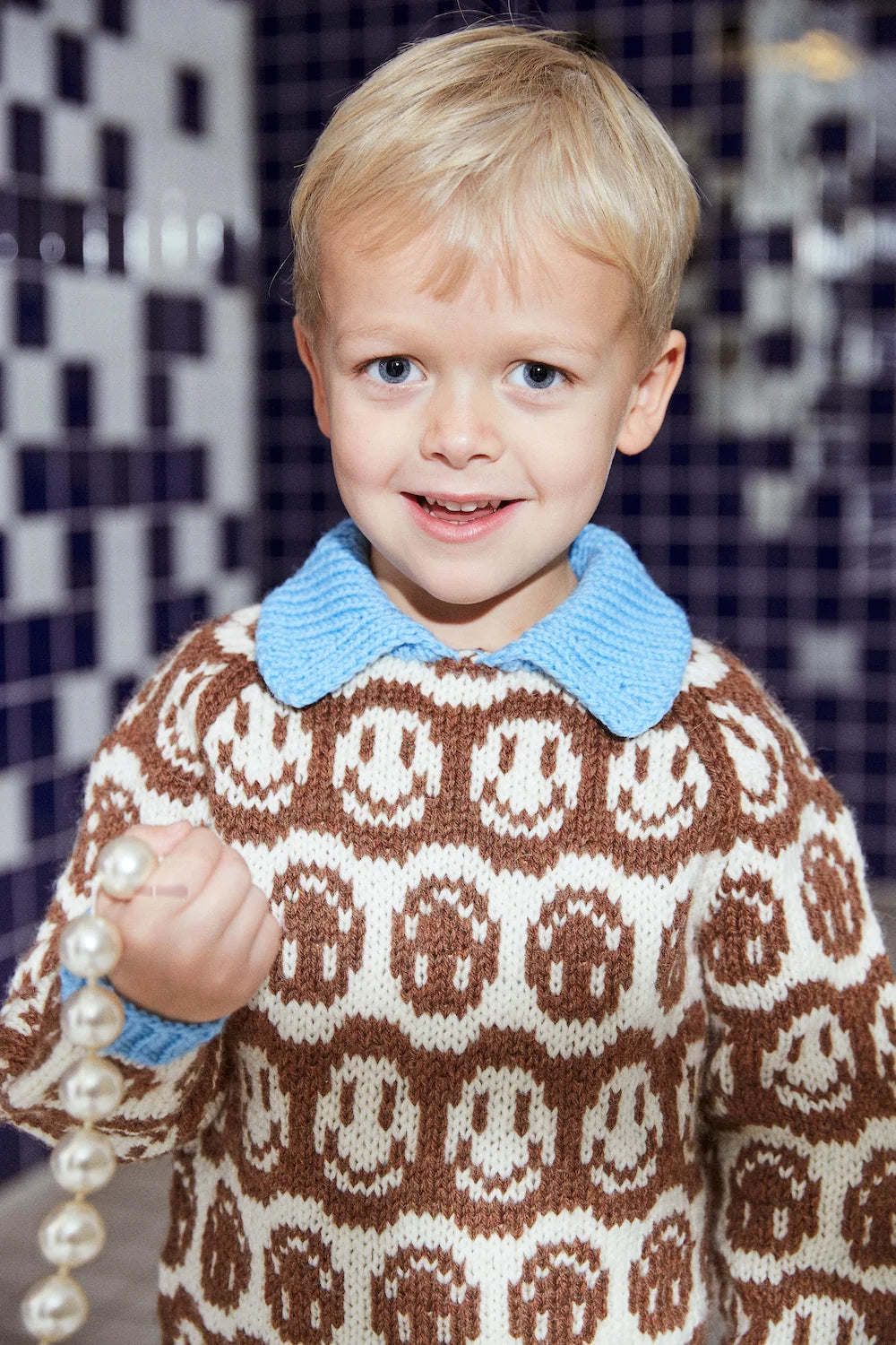 Mood sweater Kid strikkekit - Spektakelstrik