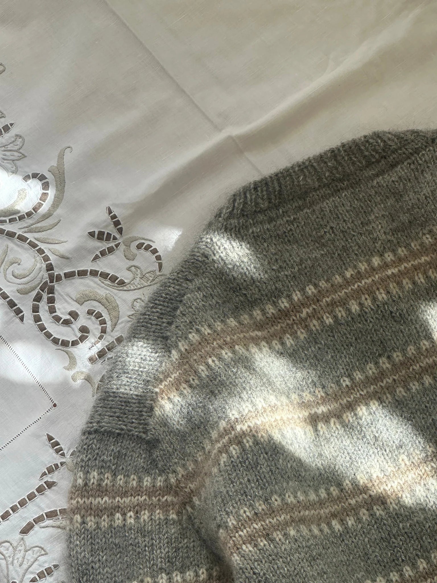 Norma blouse Strikkekit Mohair Recy Edition - My favourite things knitwear