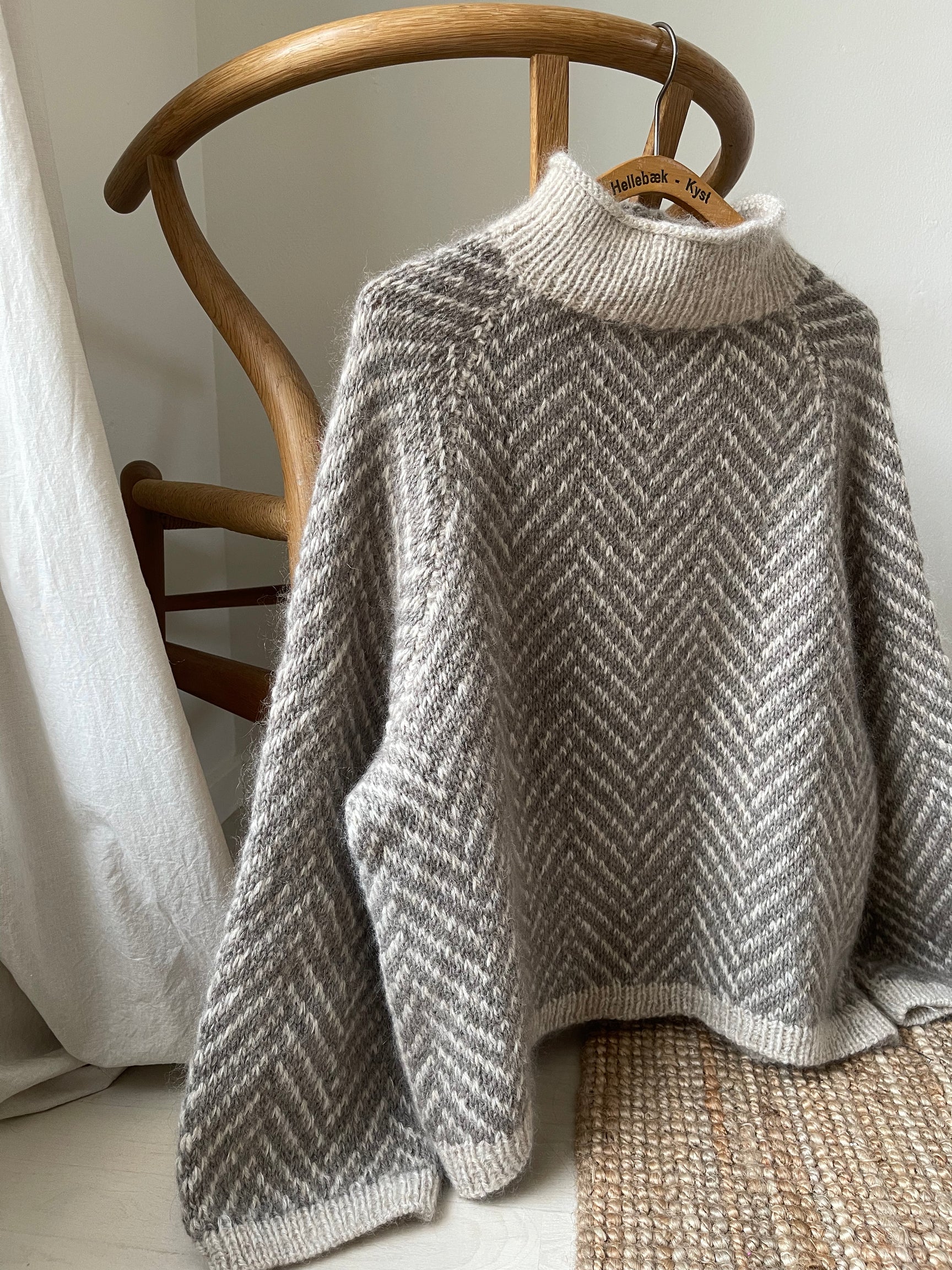 Obba sweater Strikkekit - AEGYOKNIT