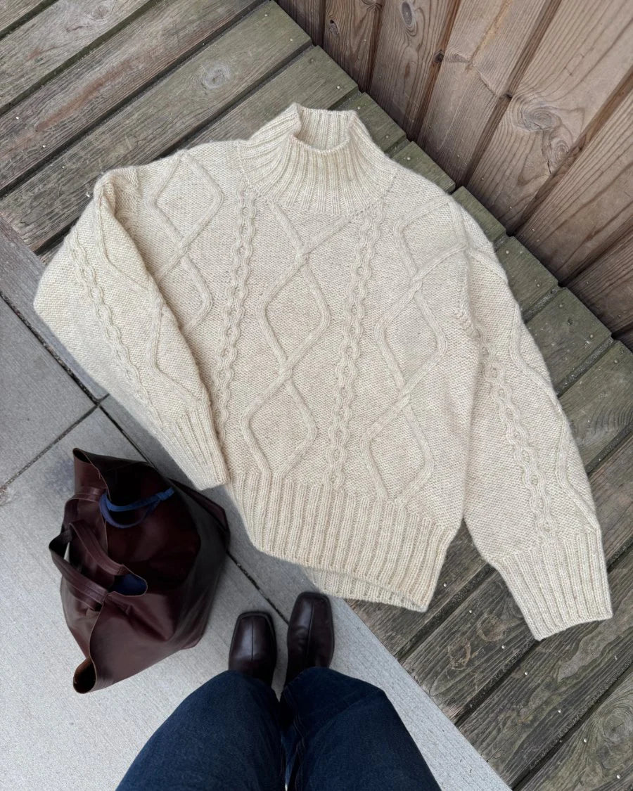 Saga sweater strikkekit - Petiteknit