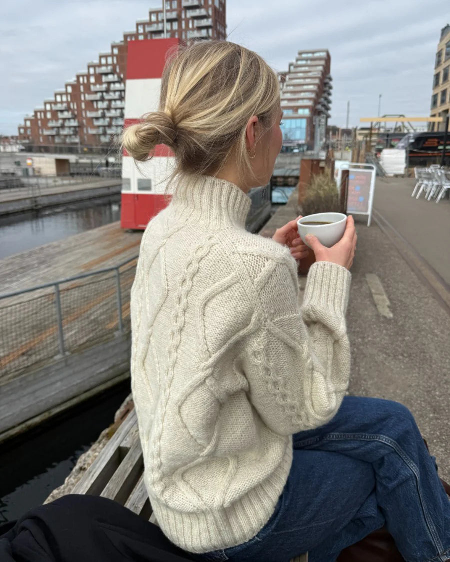 Saga sweater strikkekit - Petiteknit