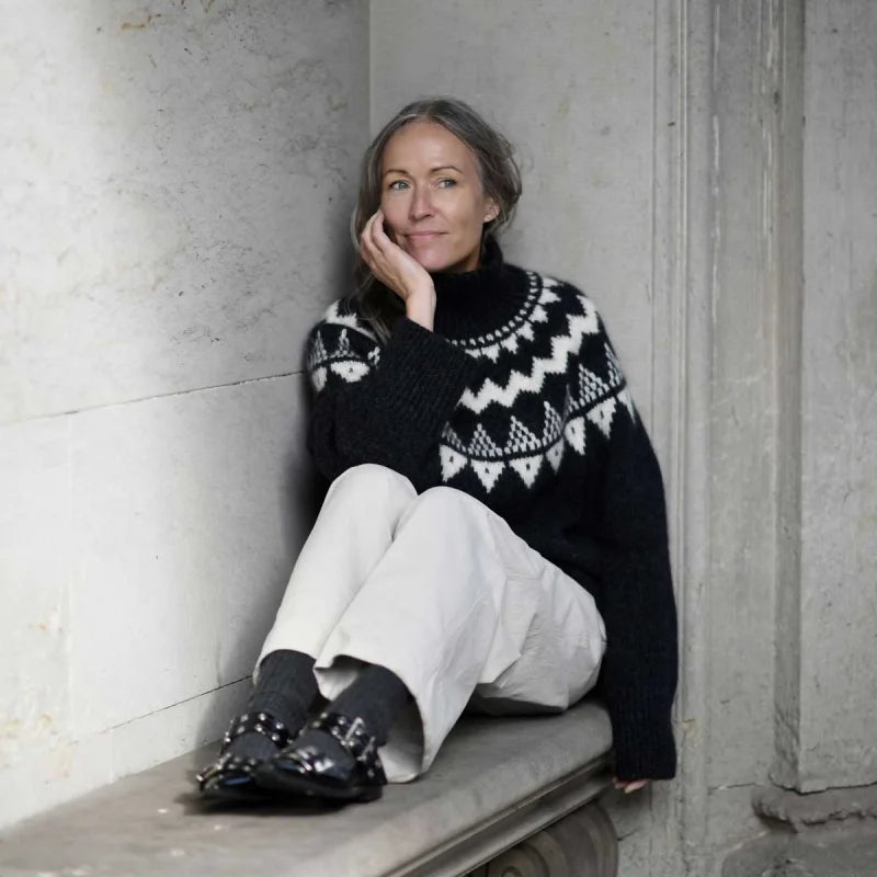 Super Selene sweater Strikkekit - Anne Ventzel