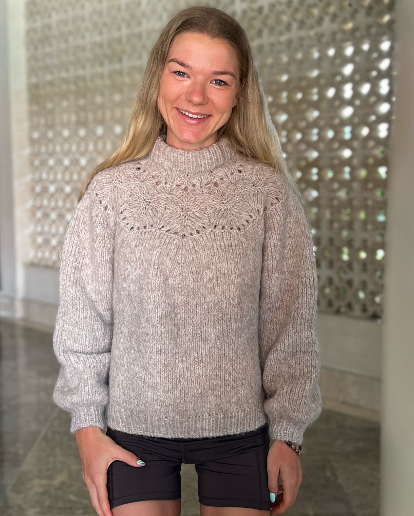 Sjagger sweater - Opskrift
