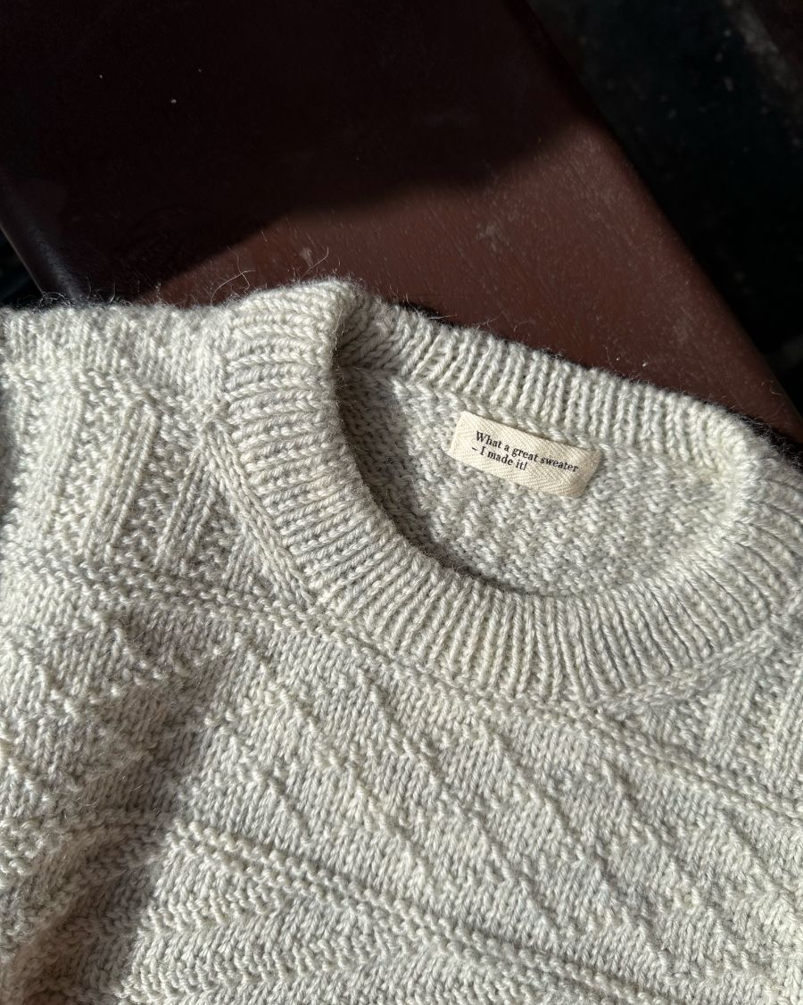 Storm sweater Strikkekit - Petiteknit