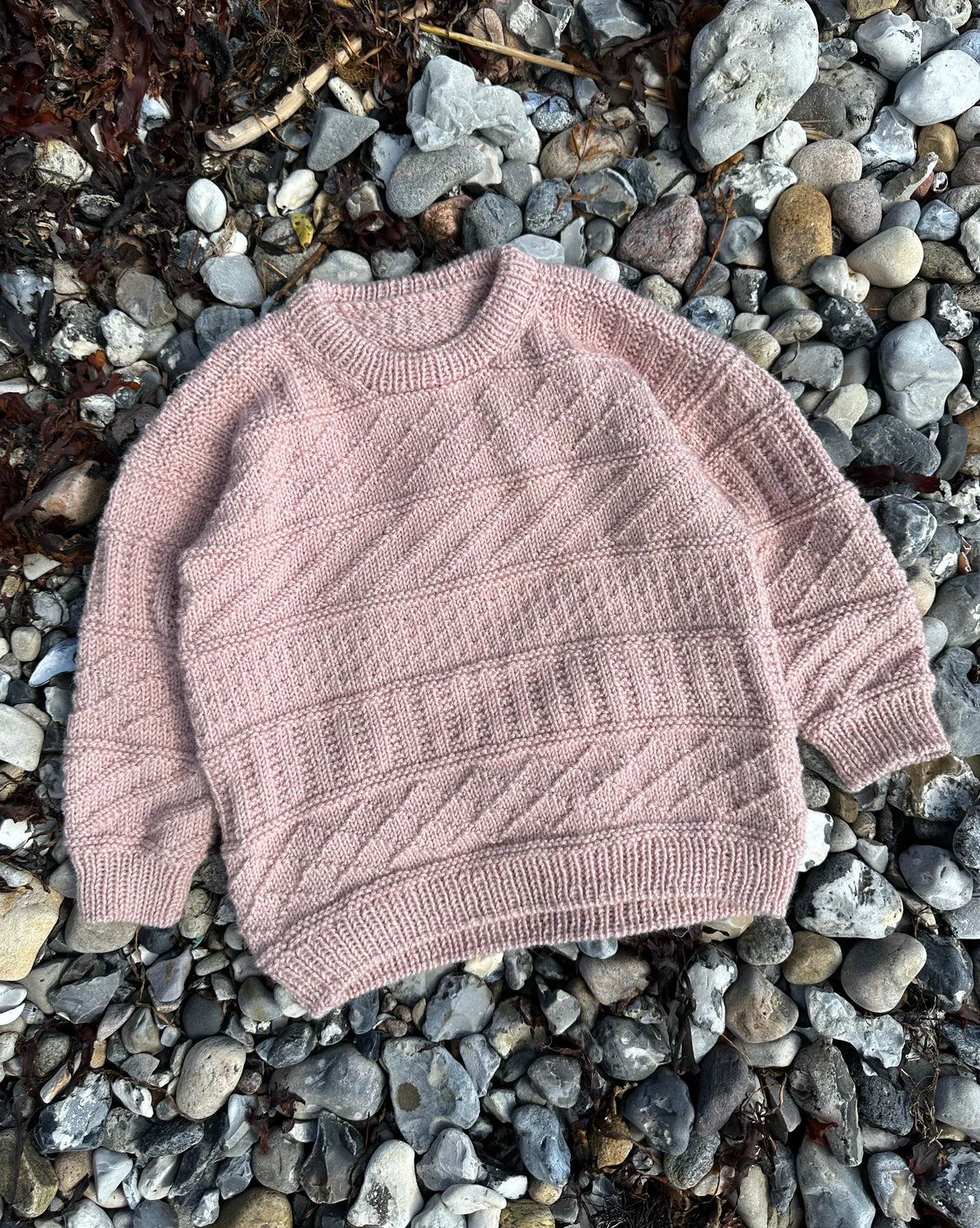 Storm sweater junior Strikkekit - Petiteknit